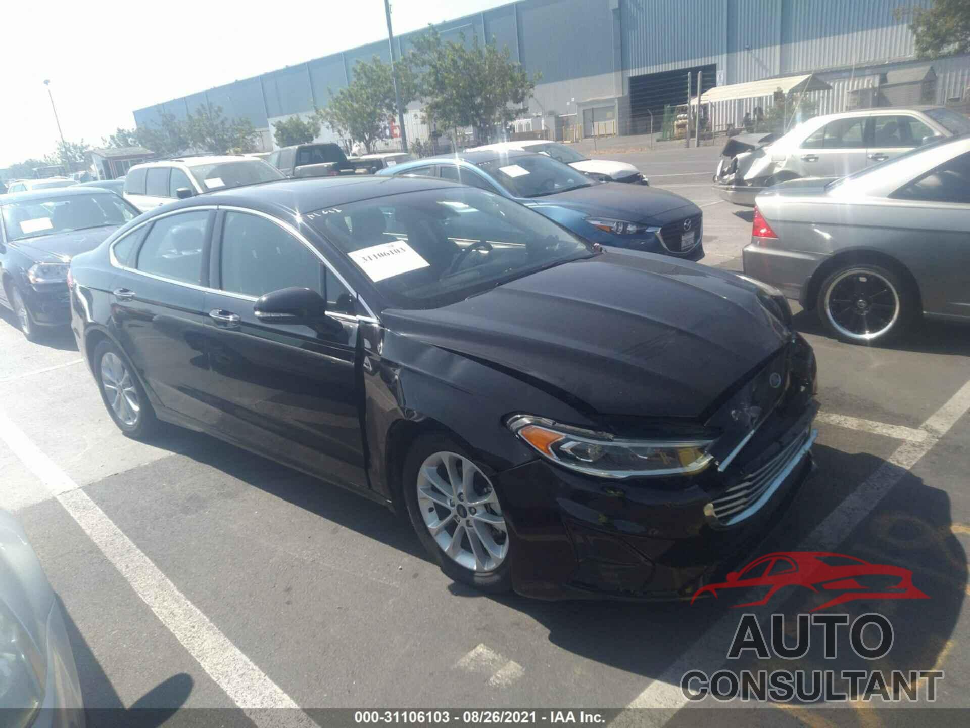 FORD FUSION HYBRID 2019 - 3FA6P0MU6KR189538