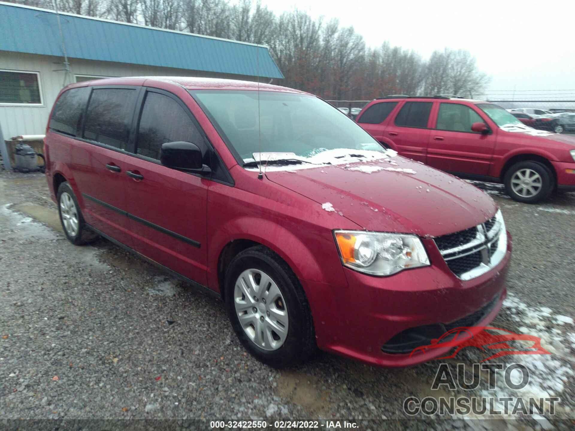 DODGE GRAND CARAVAN 2016 - 2C4RDGBG4GR195731