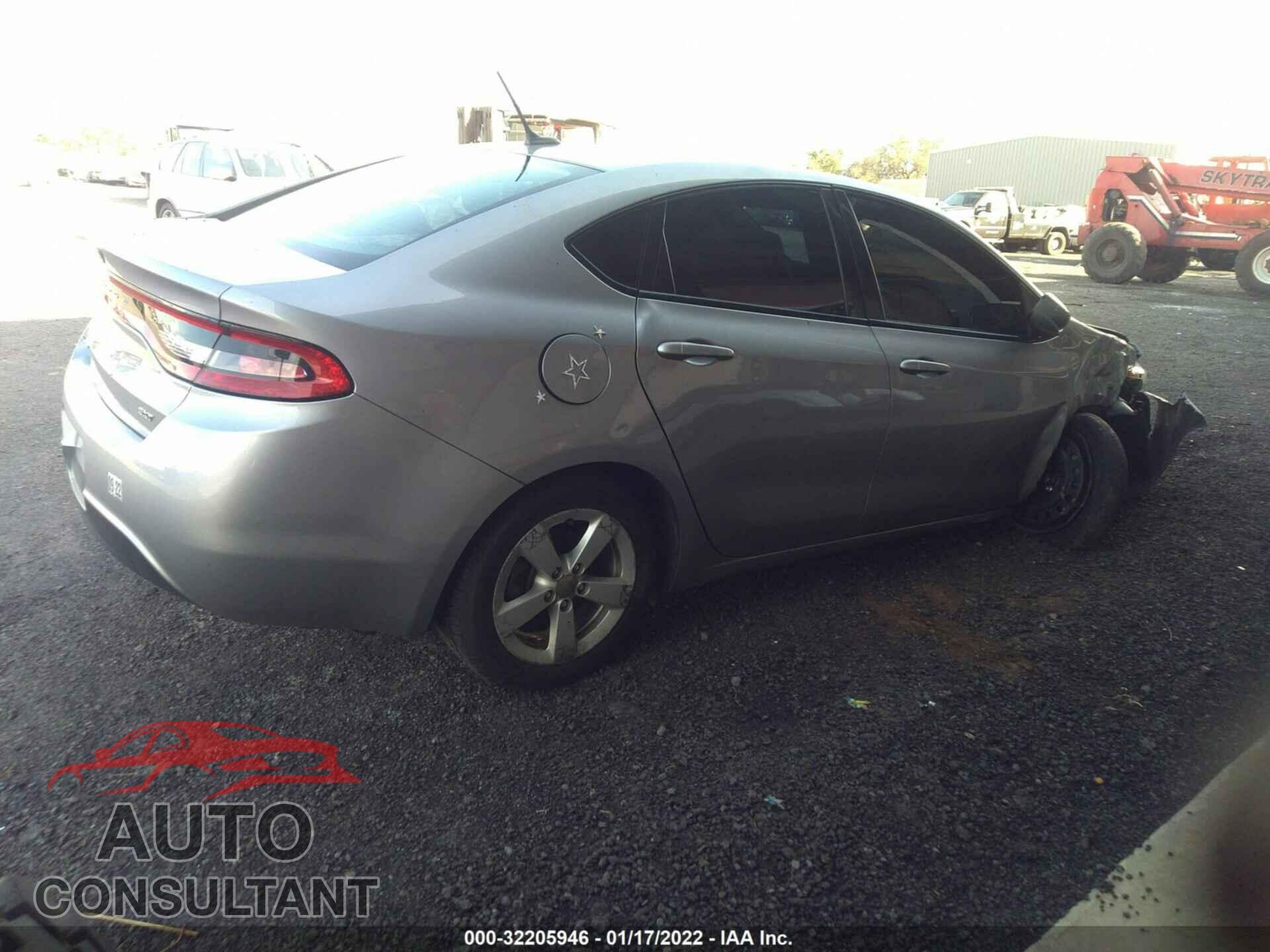 DODGE DART 2016 - 1C3CDFBBXGD680130