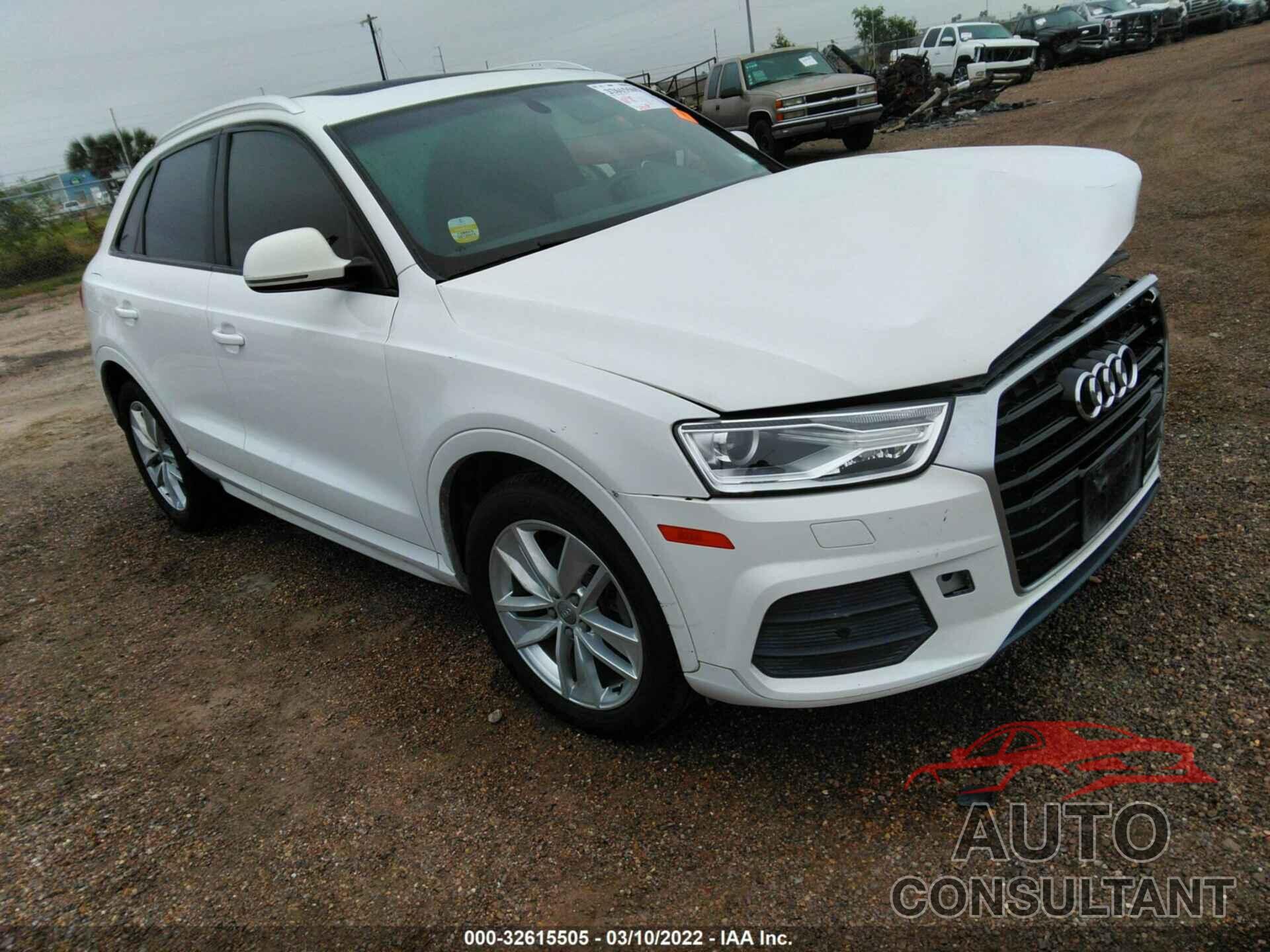 AUDI Q3 2017 - WA1BCCFS5HR015475