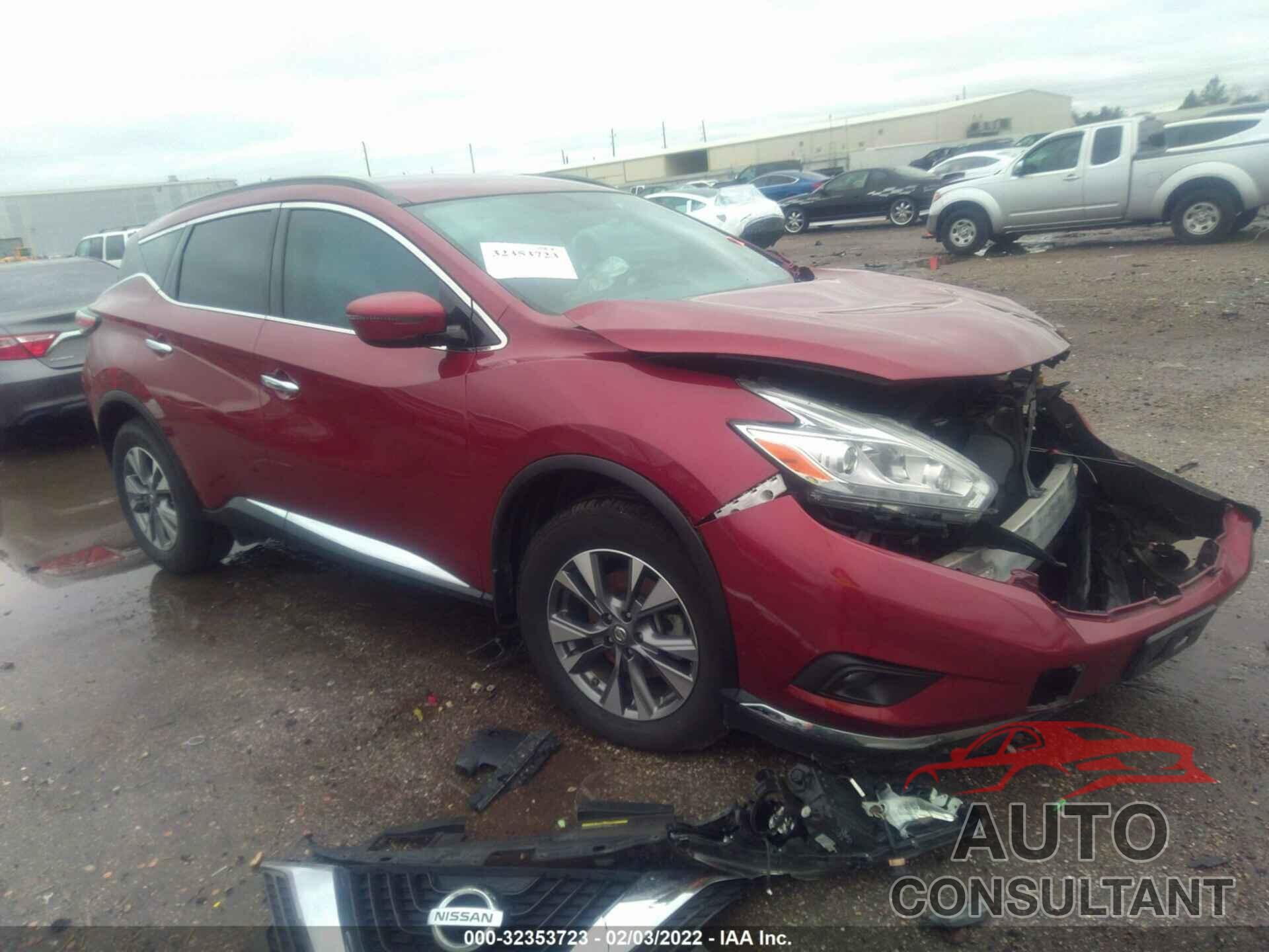 NISSAN MURANO 2017 - 5N1AZ2MG3HN203780