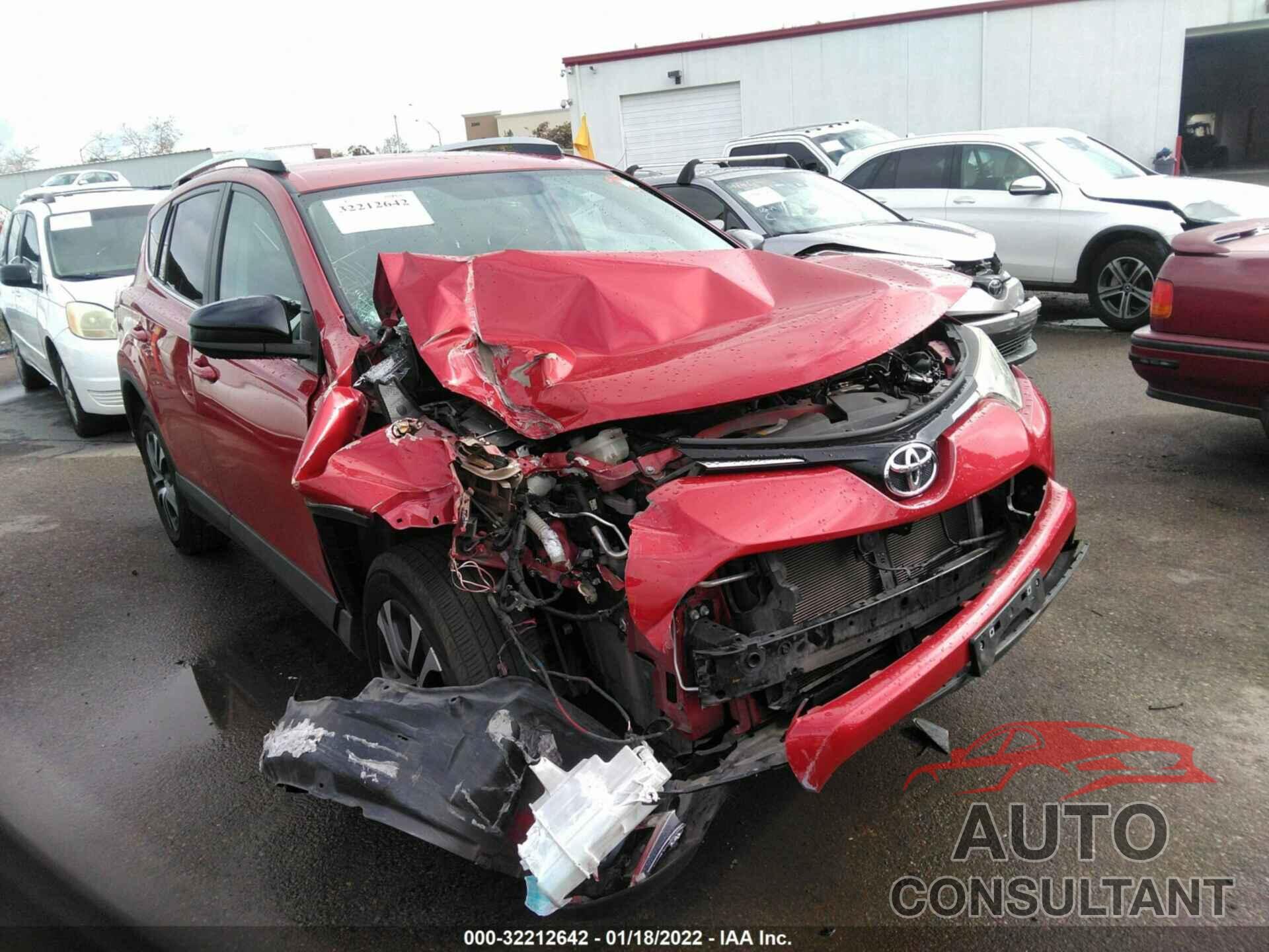 TOYOTA RAV4 2016 - 2T3ZFREV9GW296351