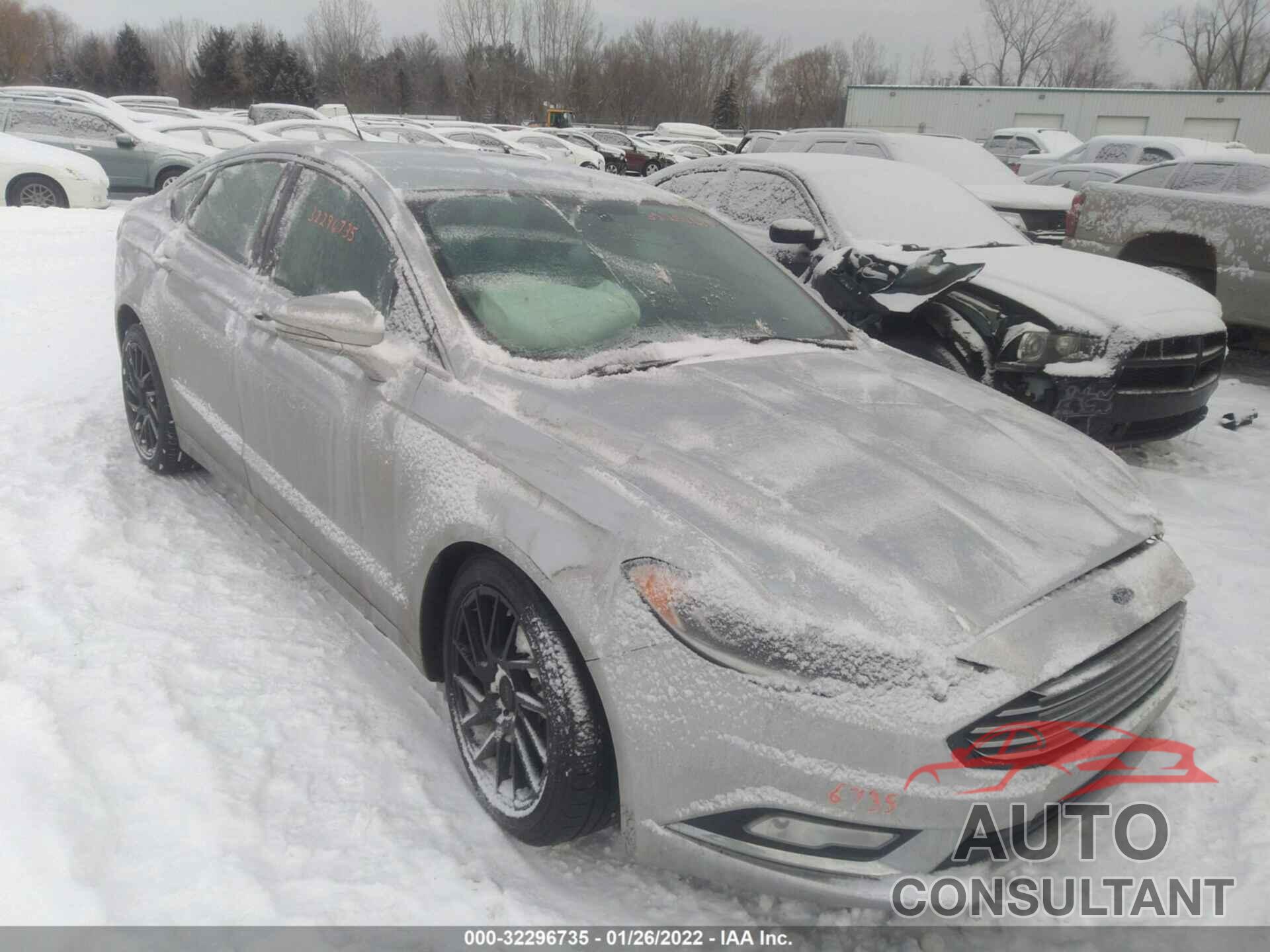 FORD FUSION 2017 - 3FA6P0T92HR186142
