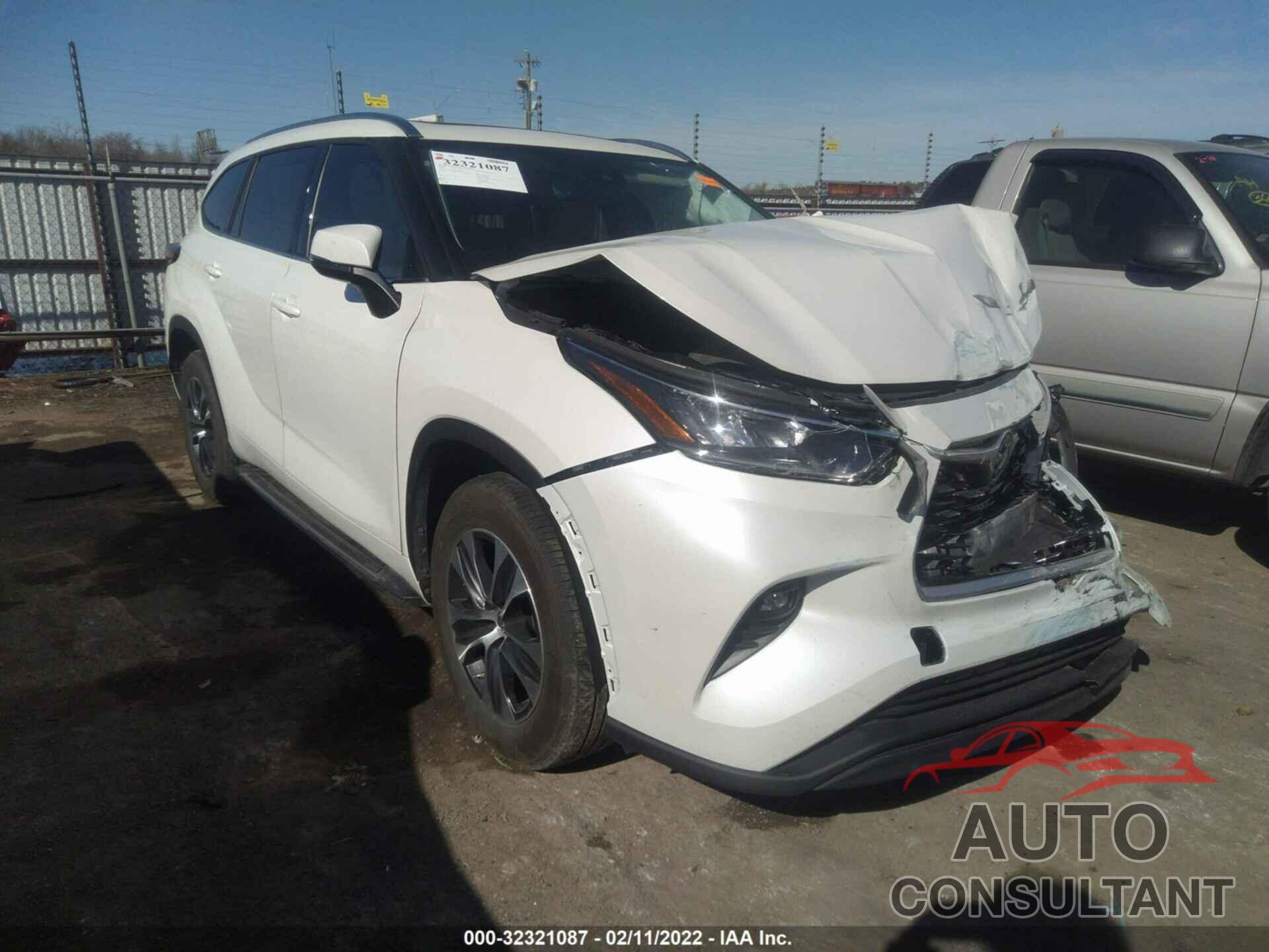 TOYOTA HIGHLANDER 2020 - 5TDGZRAH3LS026610
