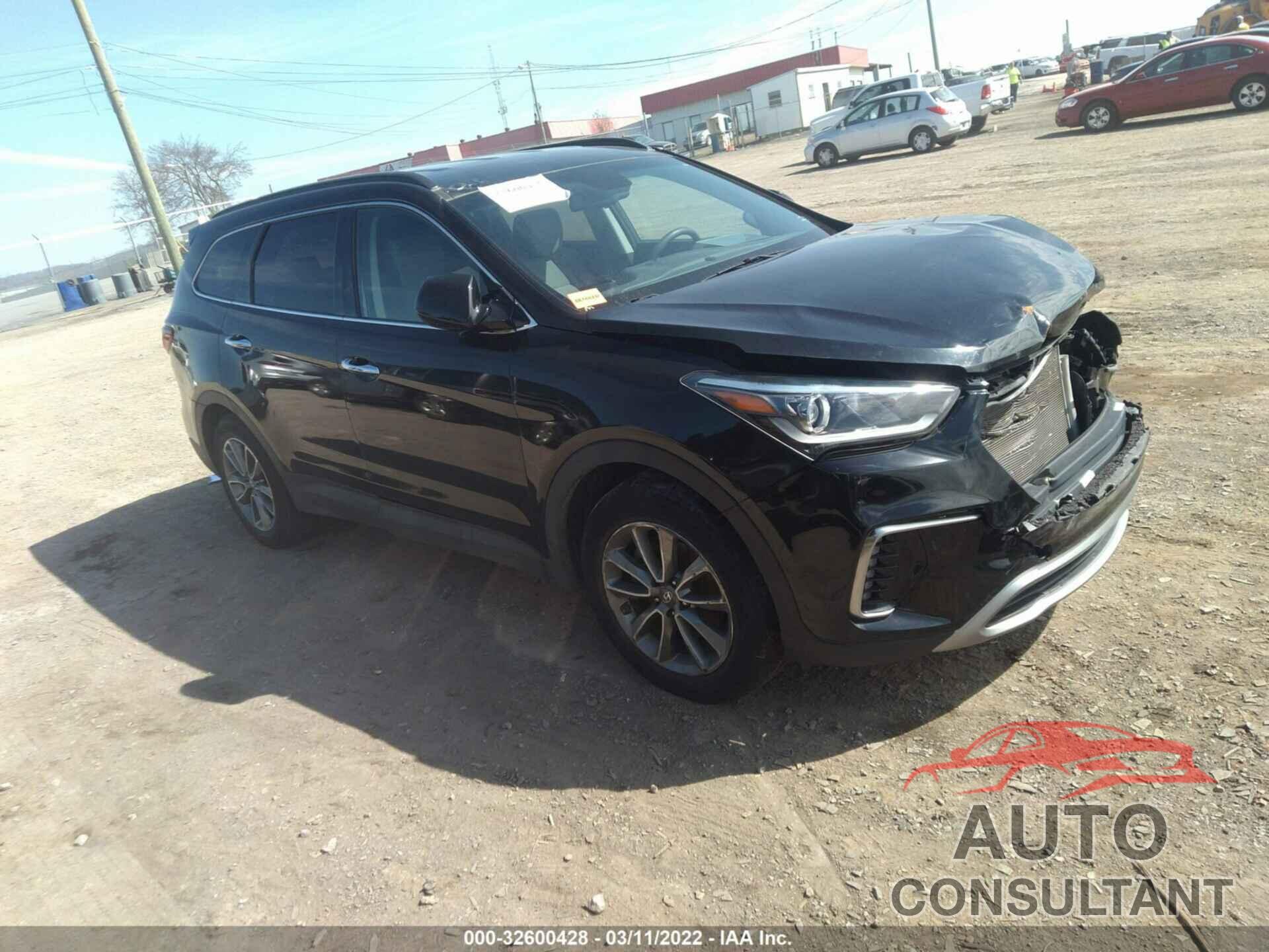 HYUNDAI SANTA FE 2017 - KM8SM4HF4HU214373
