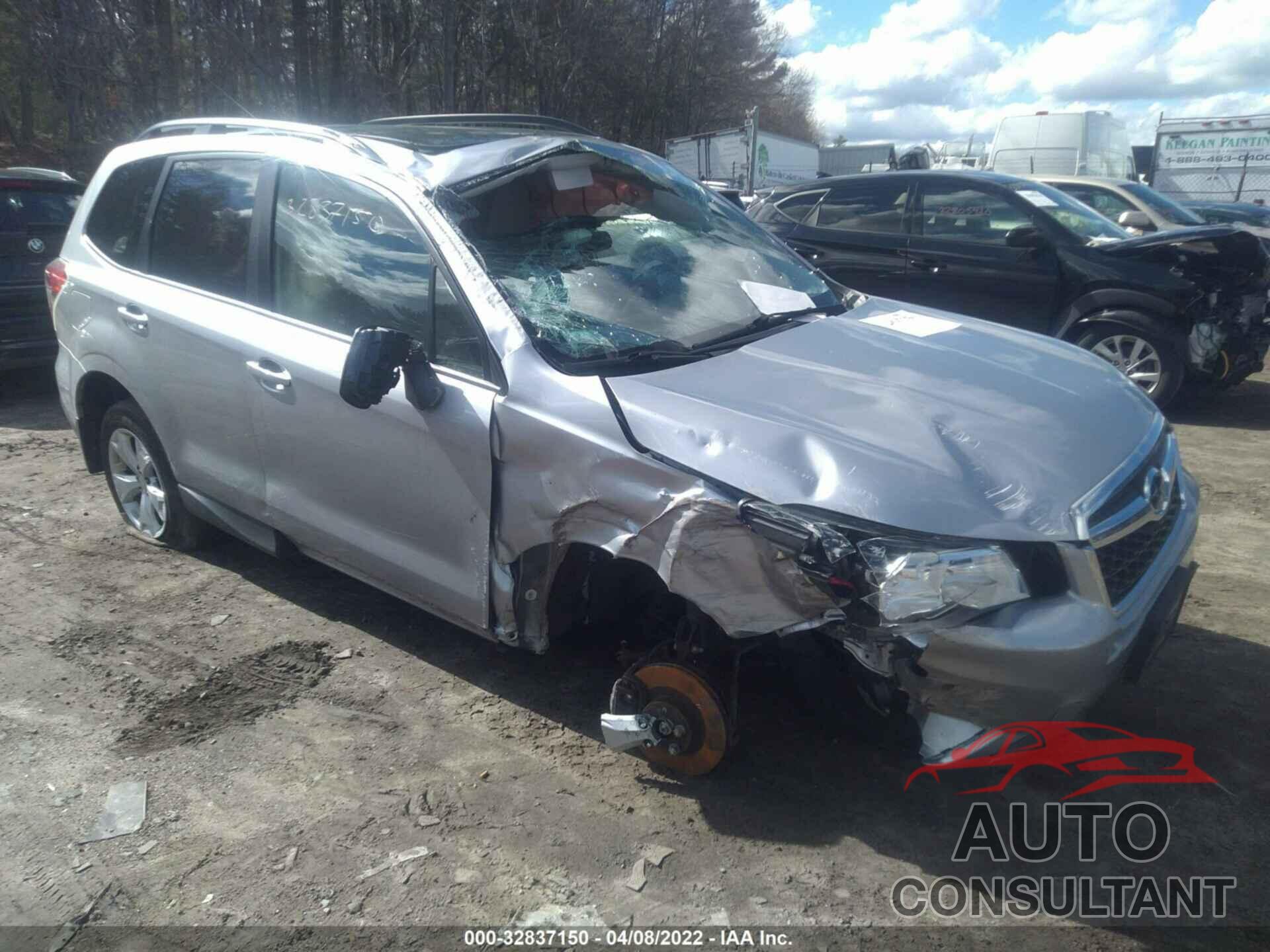 SUBARU FORESTER 2016 - JF2SJADC9GH480262