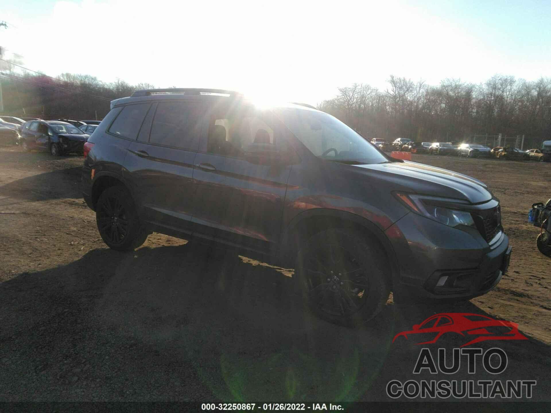 HONDA PASSPORT 2019 - 5FNYF8H29KB006566