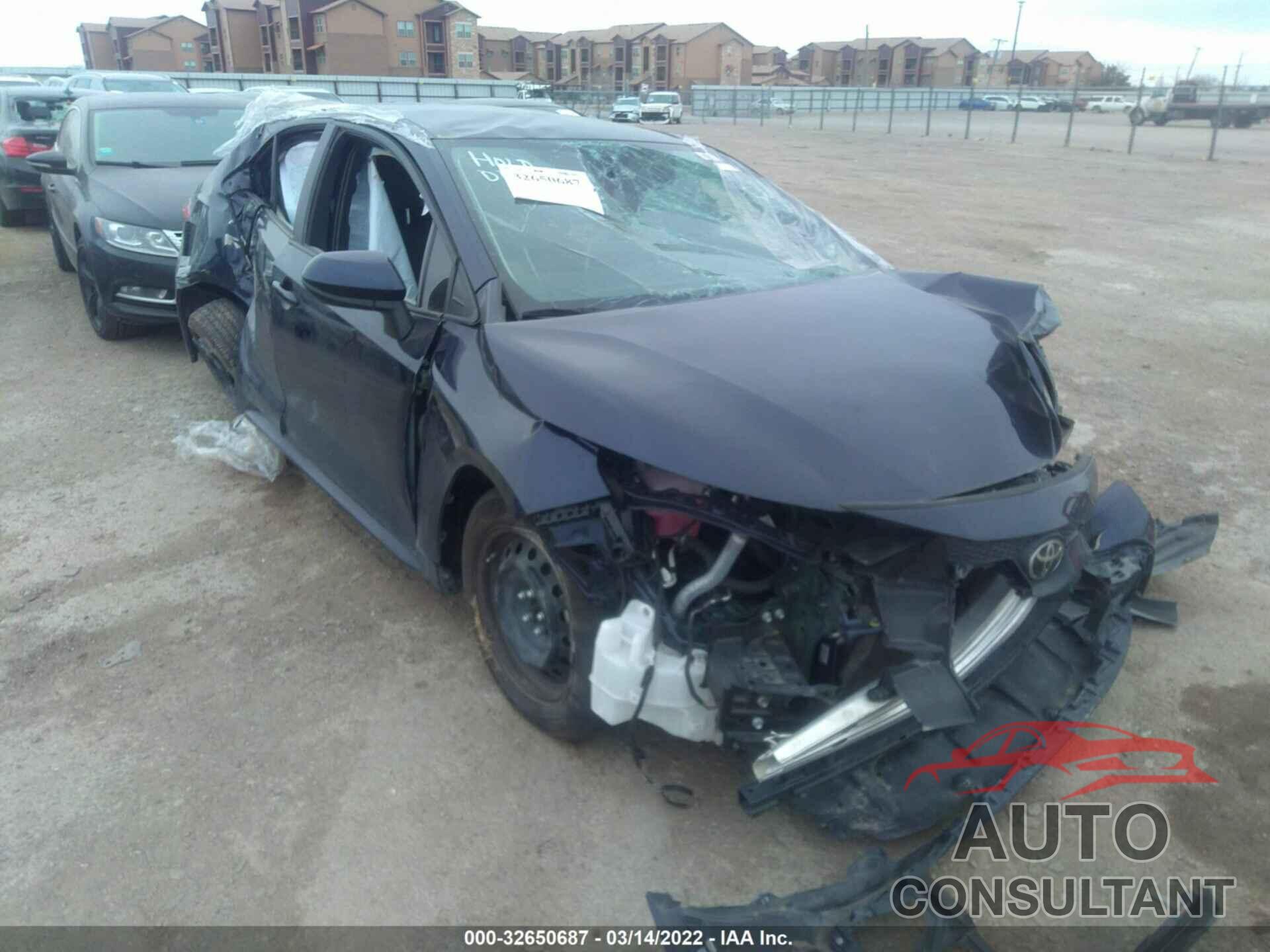 TOYOTA COROLLA 2020 - 5YFEPRAE4LP127067