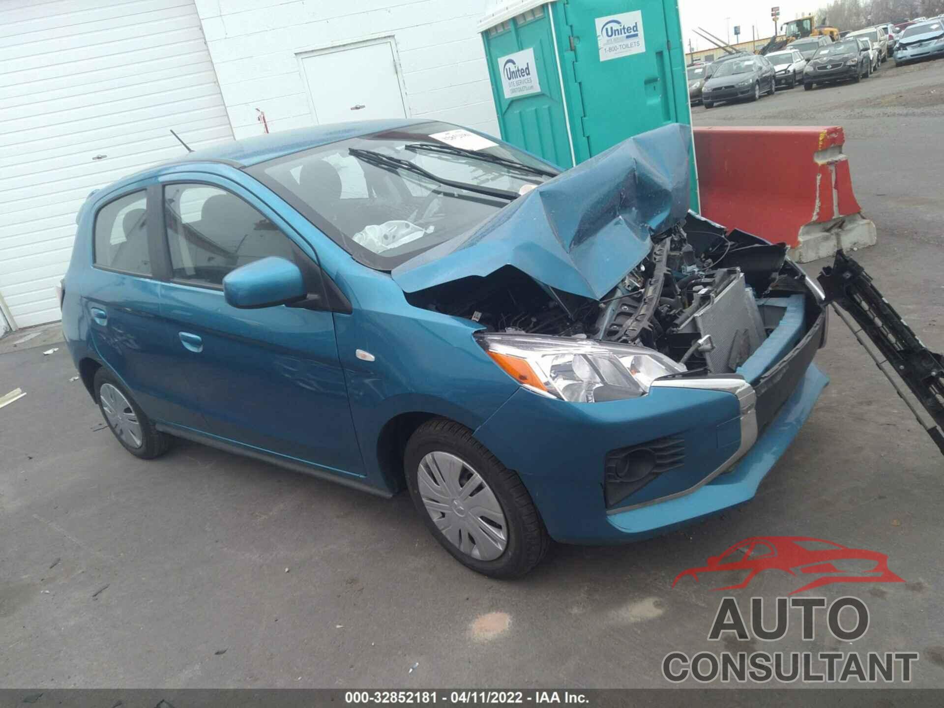 MITSUBISHI MIRAGE 2022 - ML32AUHJ5NH001795