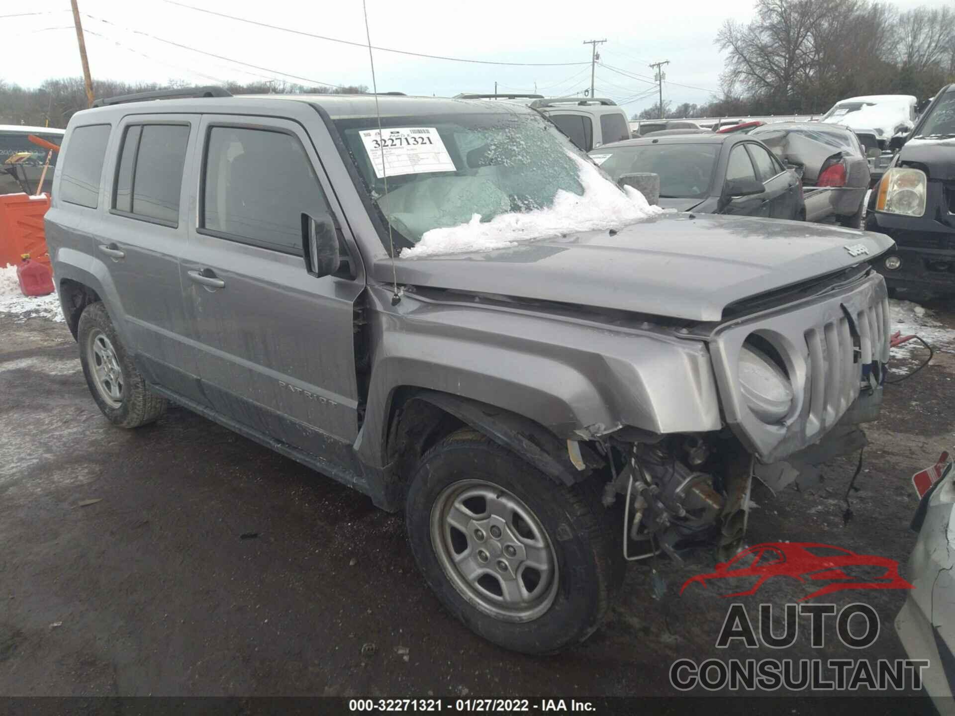 JEEP PATRIOT 2016 - 1C4NJRBB1GD580223