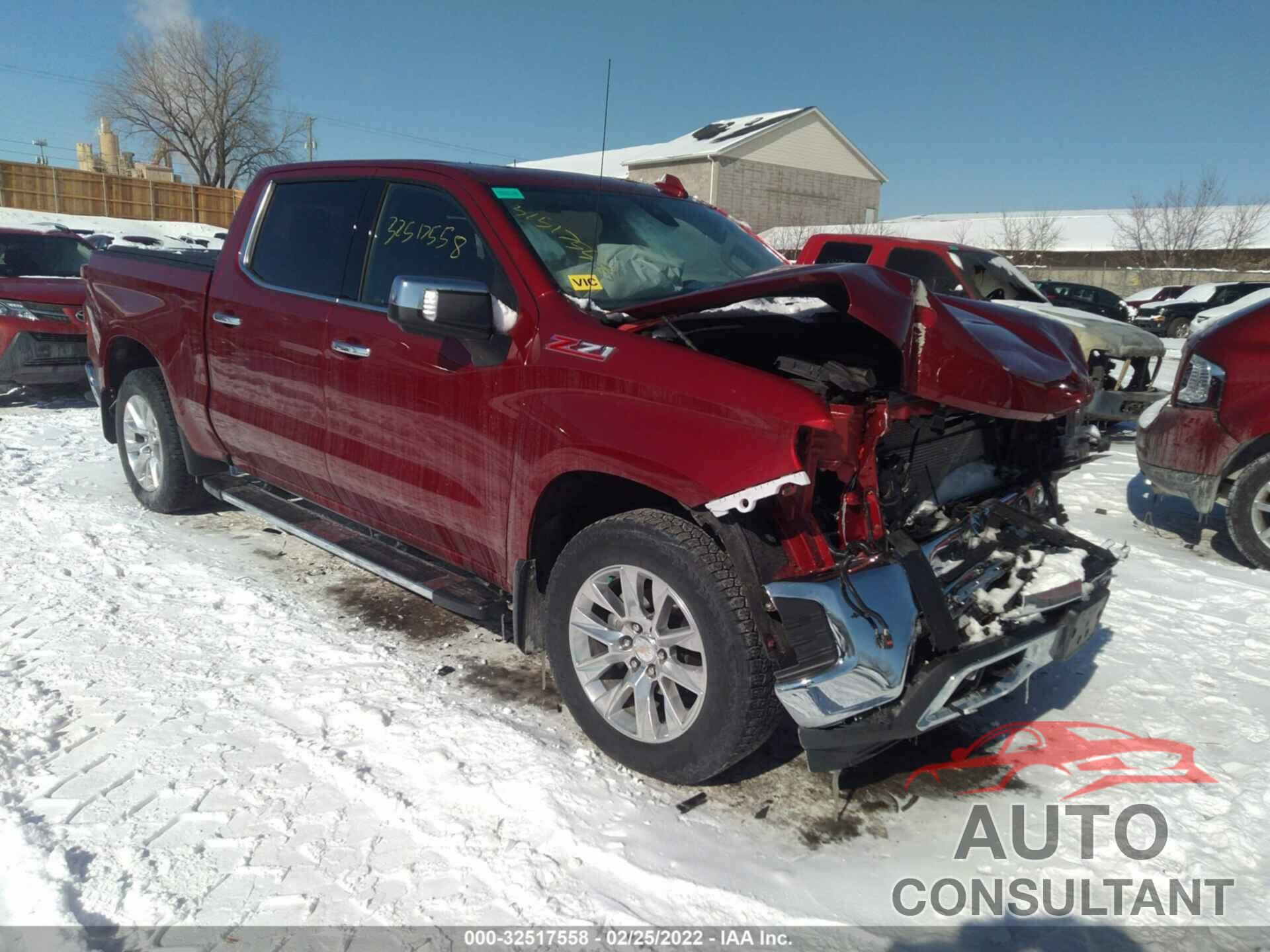 CHEVROLET SILVERADO 1500 2021 - 3GCUYGET5MG152475