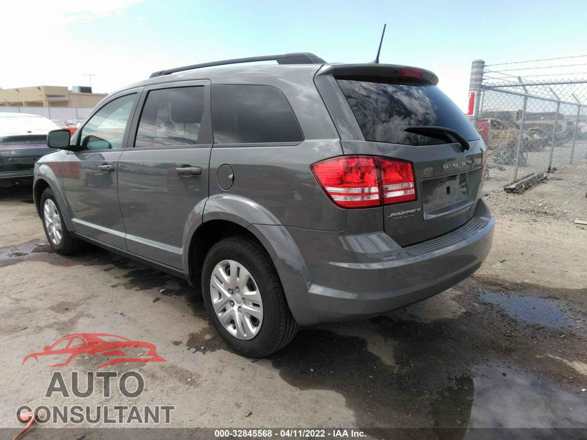 DODGE JOURNEY 2020 - 3C4PDCABXLT276360