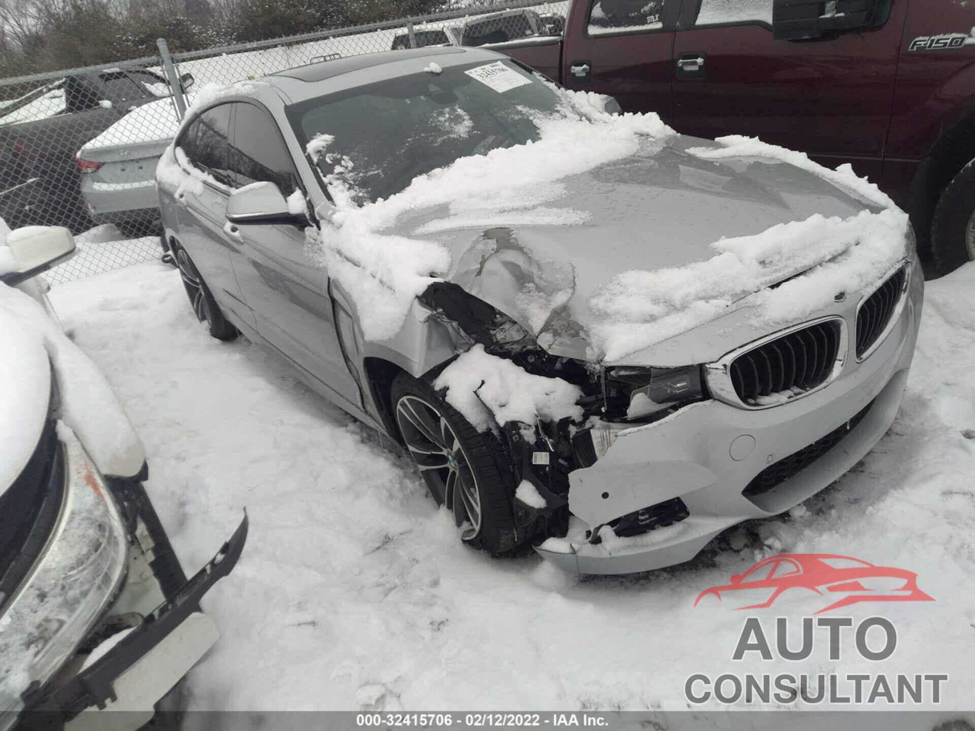 BMW 3 SERIES GRAN TURISMO 2016 - WBA8Z5C52GG500883