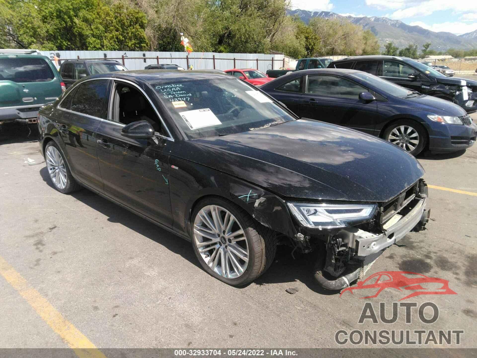 AUDI A4 2019 - WAUENAF43KN020723