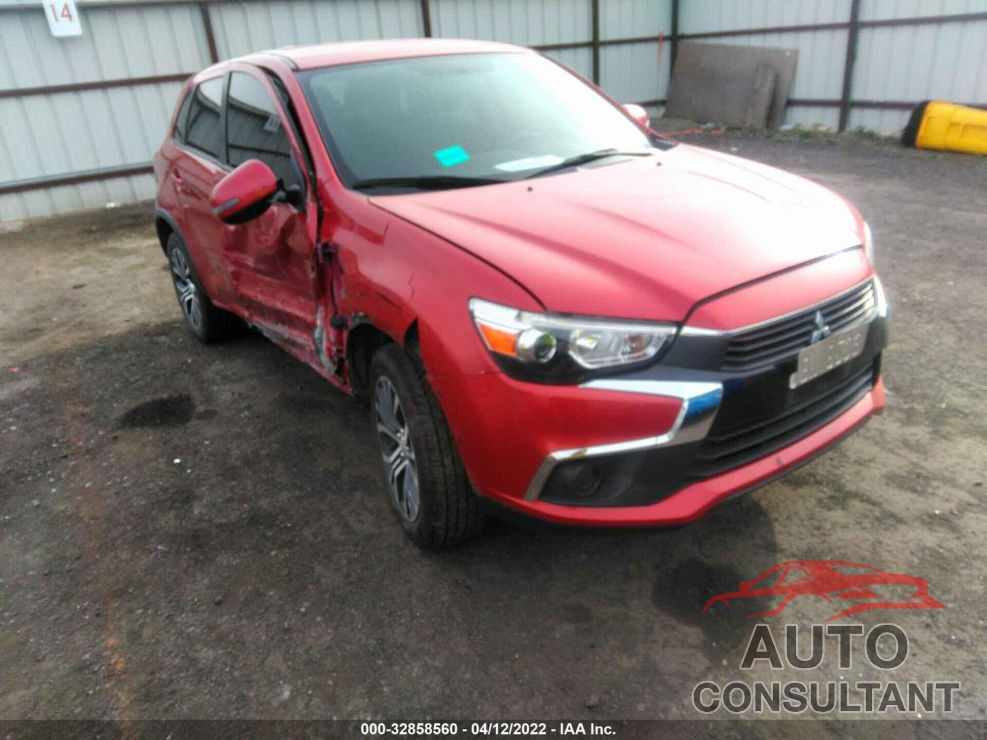 MITSUBISHI OUTLANDER SPORT 2017 - JA4AP3AU9HZ004312