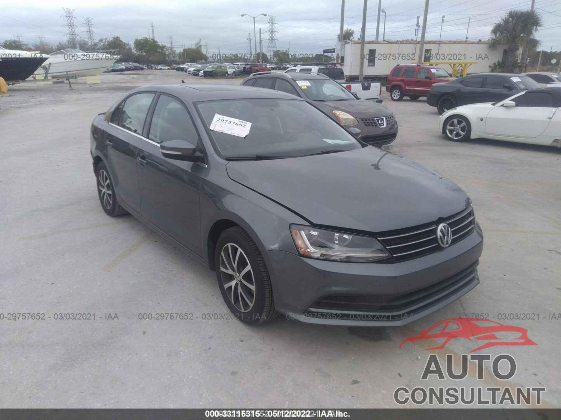 VOLKSWAGEN JETTA 2017 - 3VWDB7AJ3HM202087