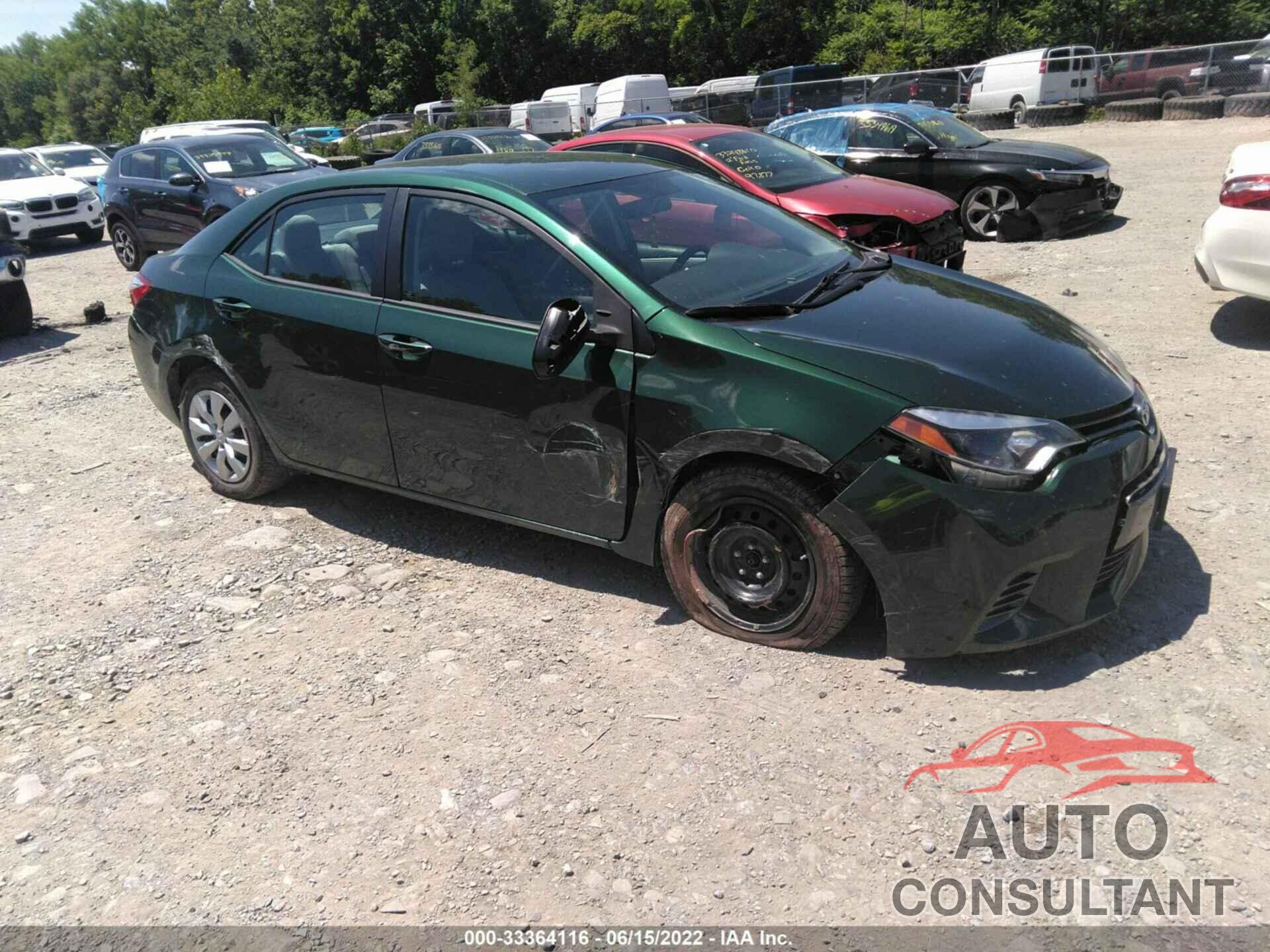 TOYOTA COROLLA 2016 - 2T1BURHE8GC649014