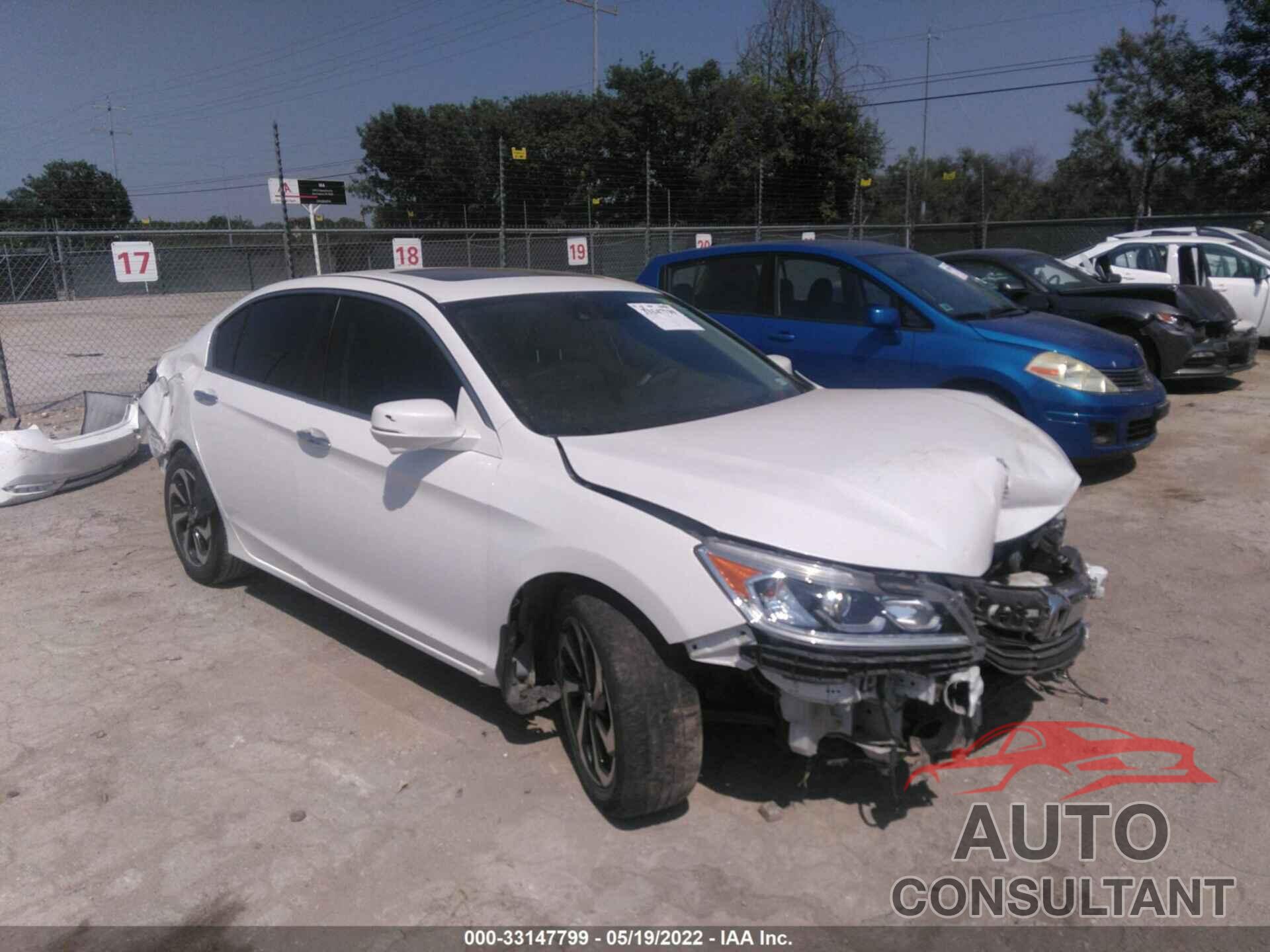 HONDA ACCORD SEDAN 2016 - 1HGCR2F08GA174894