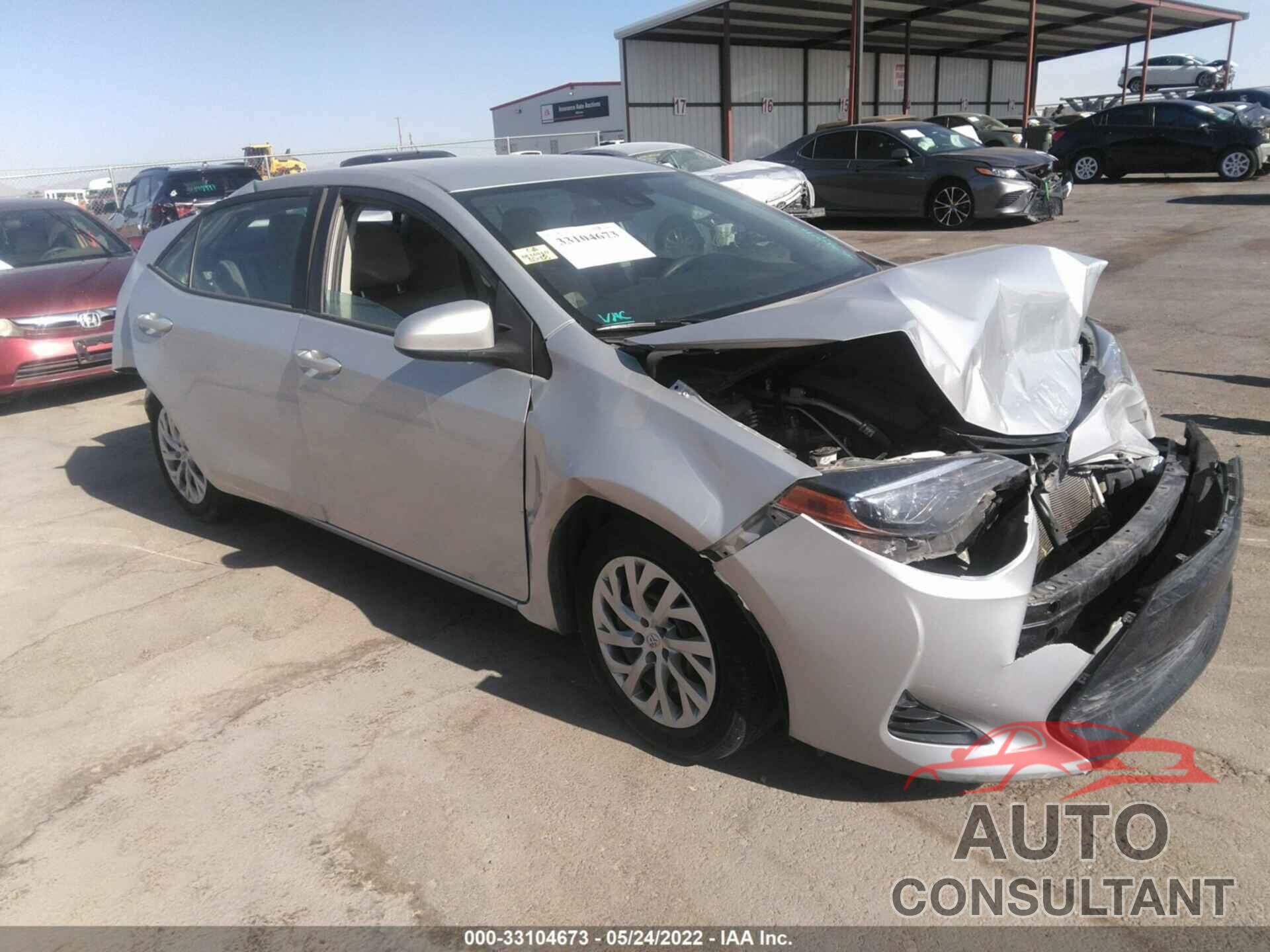 TOYOTA COROLLA 2017 - 2T1BURHE5HC916210