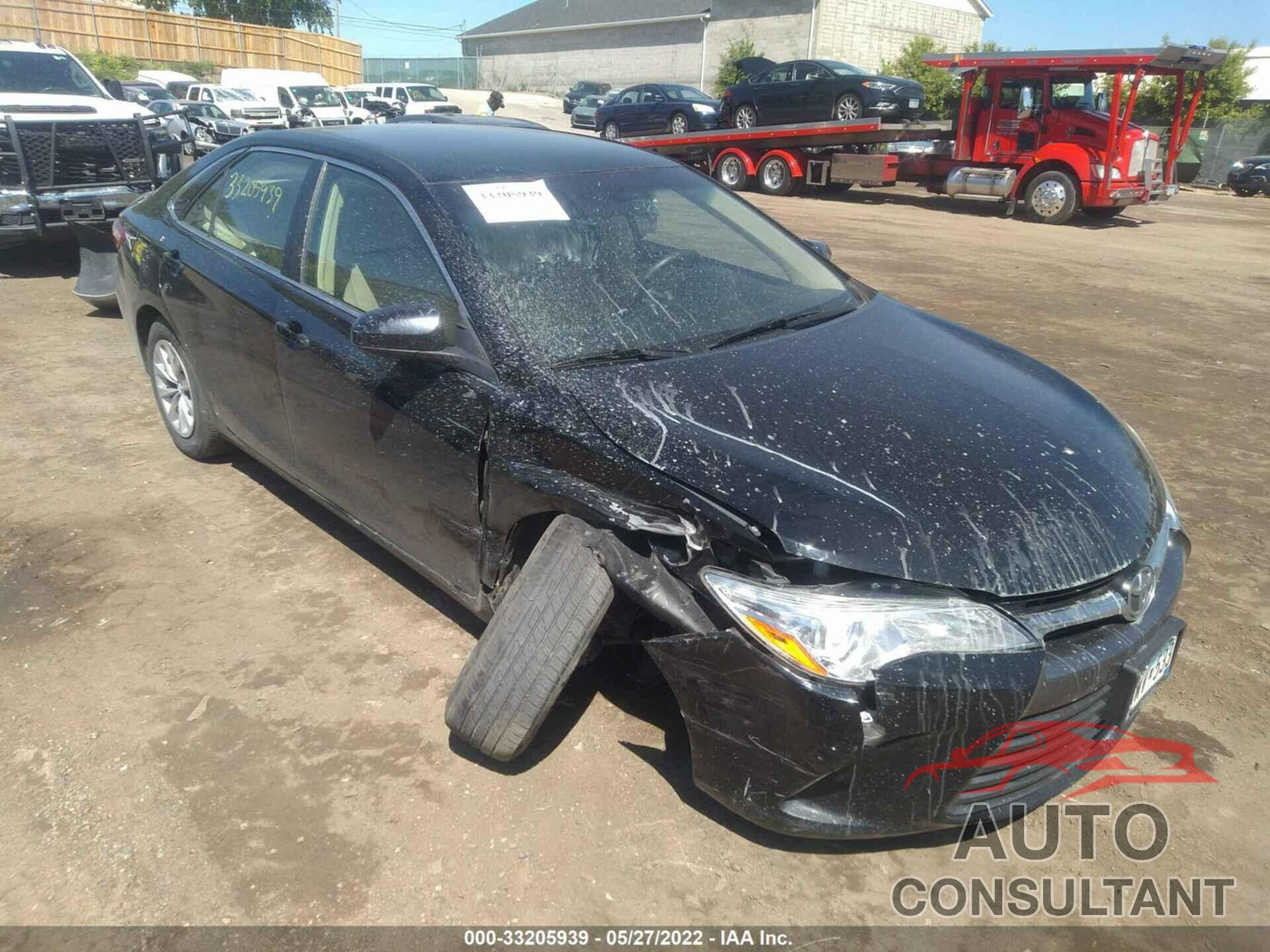 TOYOTA CAMRY 2016 - 4T4BF1FK4GR518316