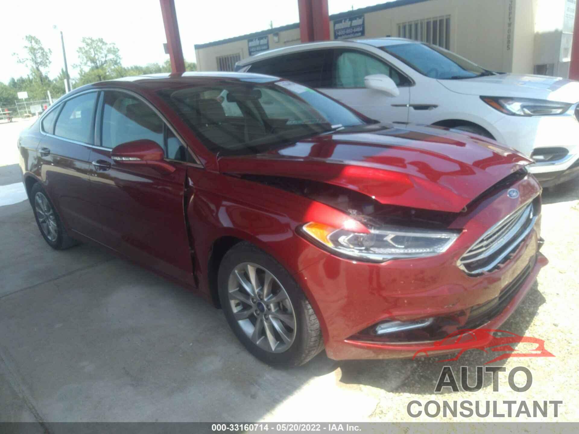 FORD FUSION 2017 - 3FA6P0HD4HR212480