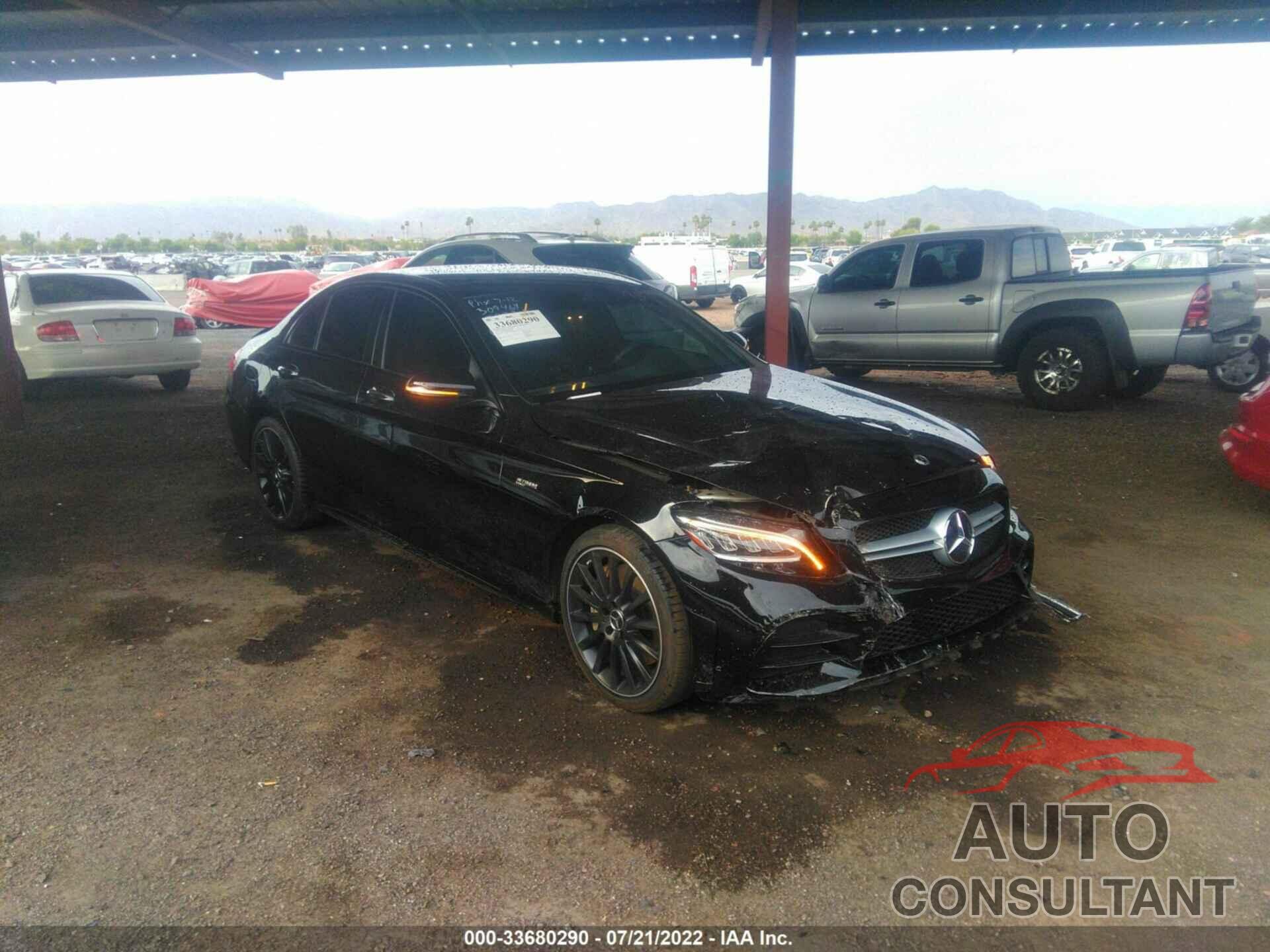 MERCEDES-BENZ C-CLASS 2020 - W1KWF6EB4LR585208