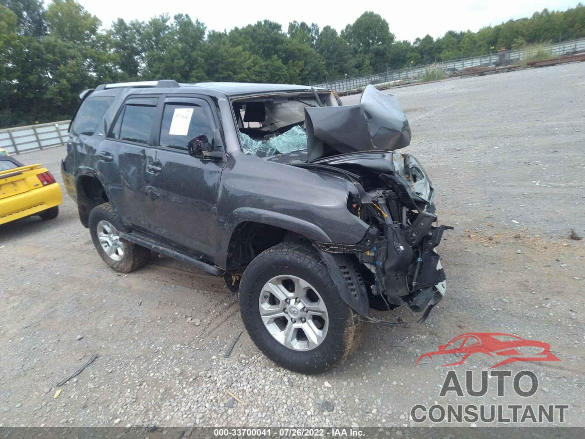 TOYOTA 4RUNNER 2019 - JTEBU5JR6K5656938