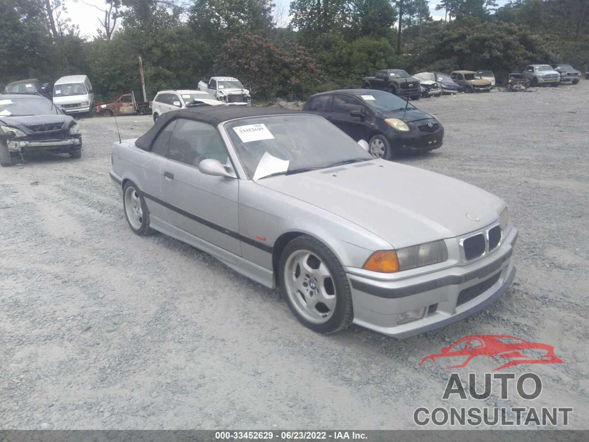 BMW 3 SERIES 1998 - WBSBK0333WEC38019