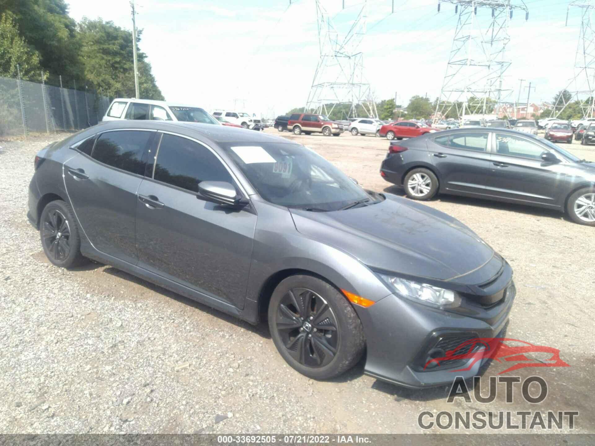 HONDA CIVIC HATCHBACK 2019 - SHHFK7H68KU401787