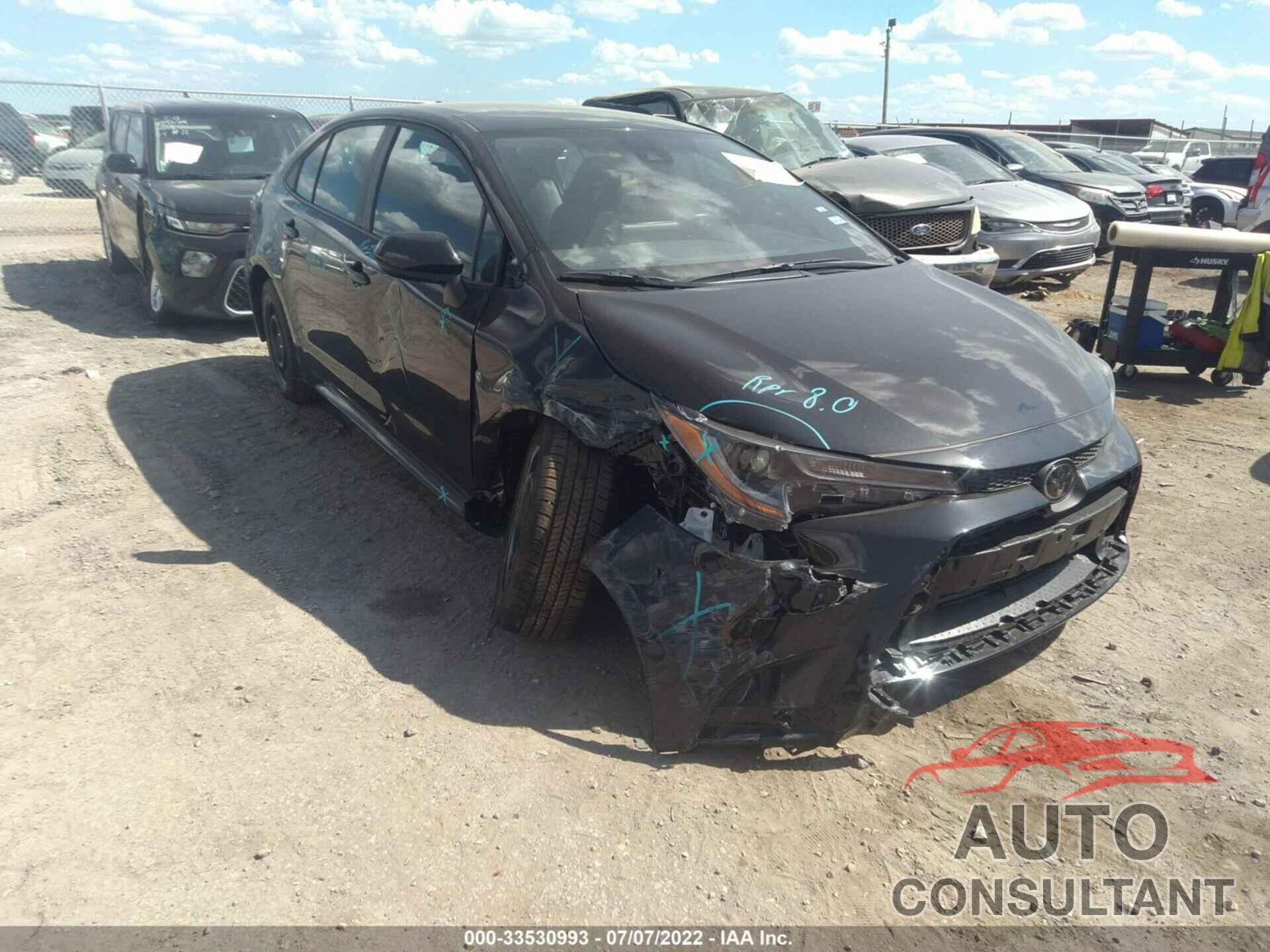TOYOTA COROLLA 2022 - 5YFEPMAE3NP331204
