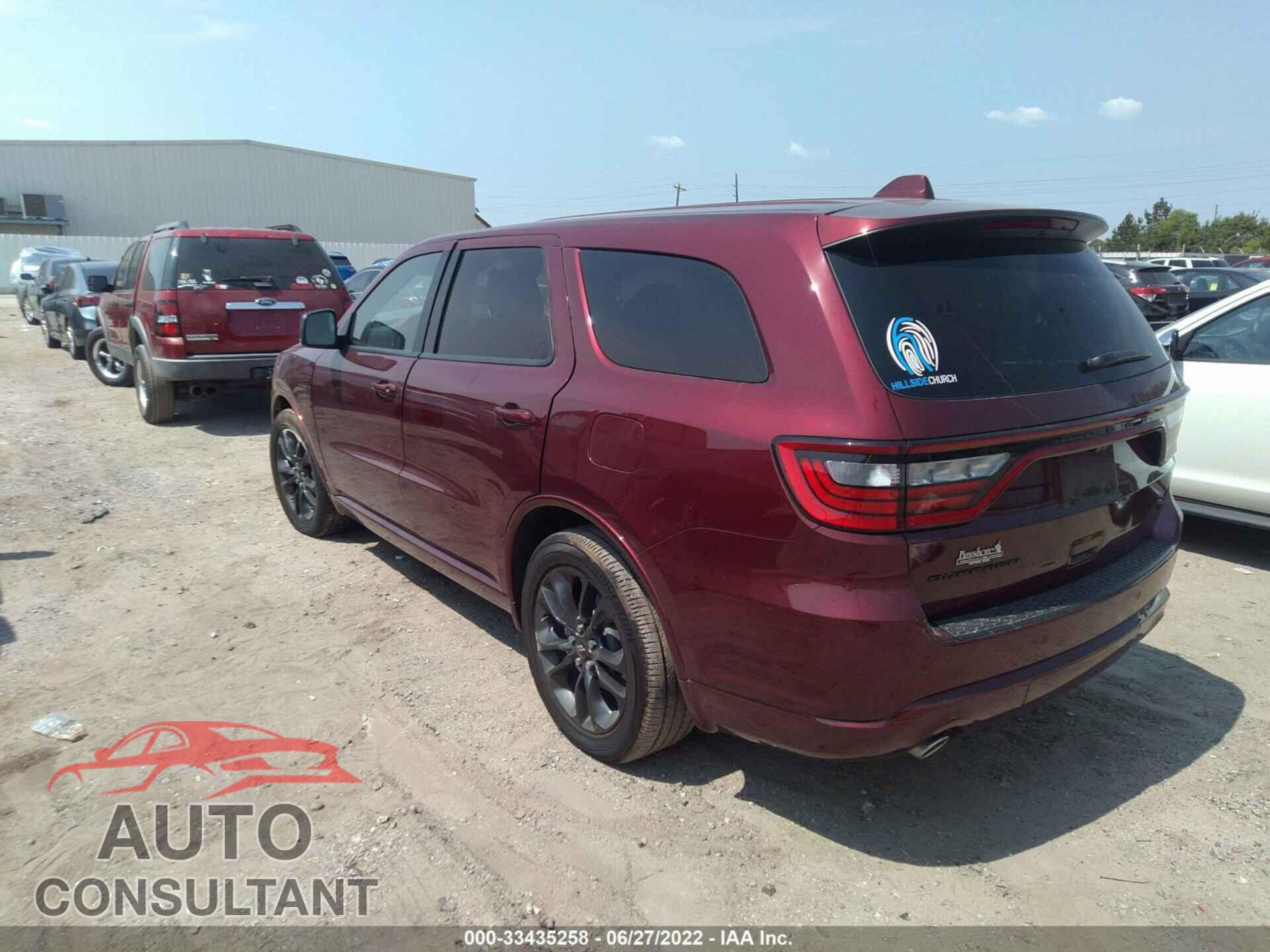 DODGE DURANGO 2021 - 1C4SDHCT9MC803766