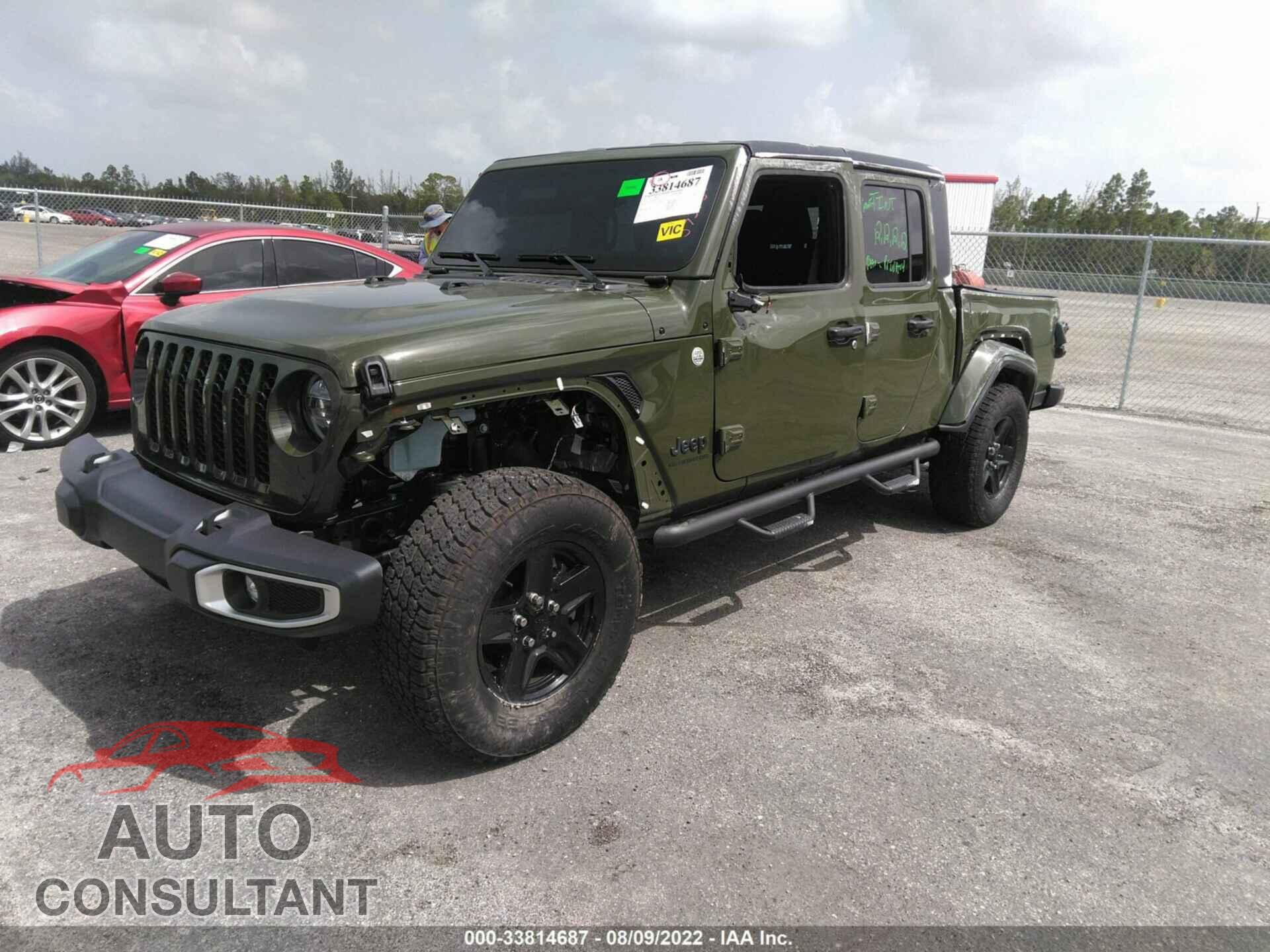 JEEP GLADIATOR 2021 - 1C6HJTAGXML573951