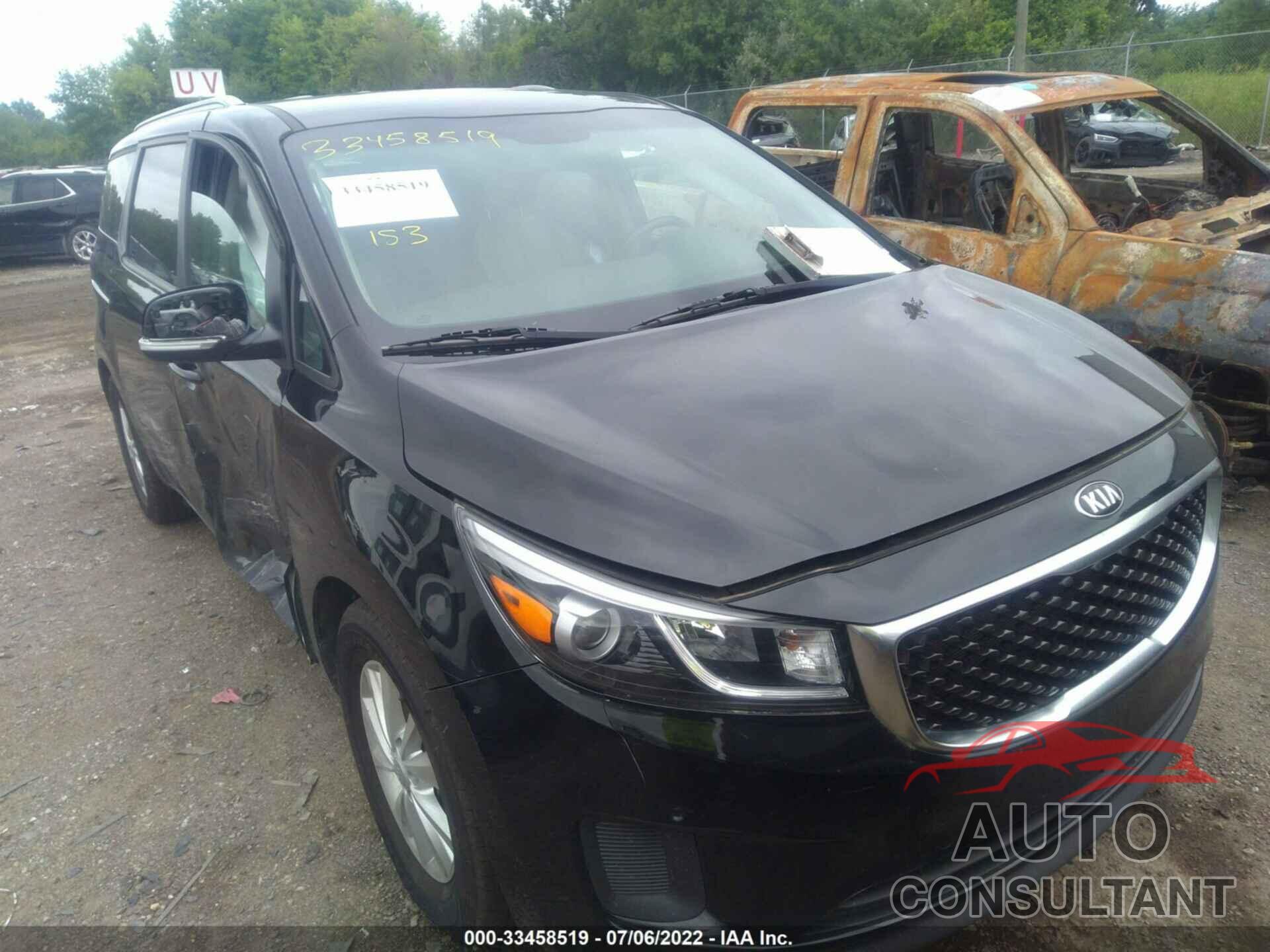 KIA SEDONA 2017 - KNDMB5C19H6327308