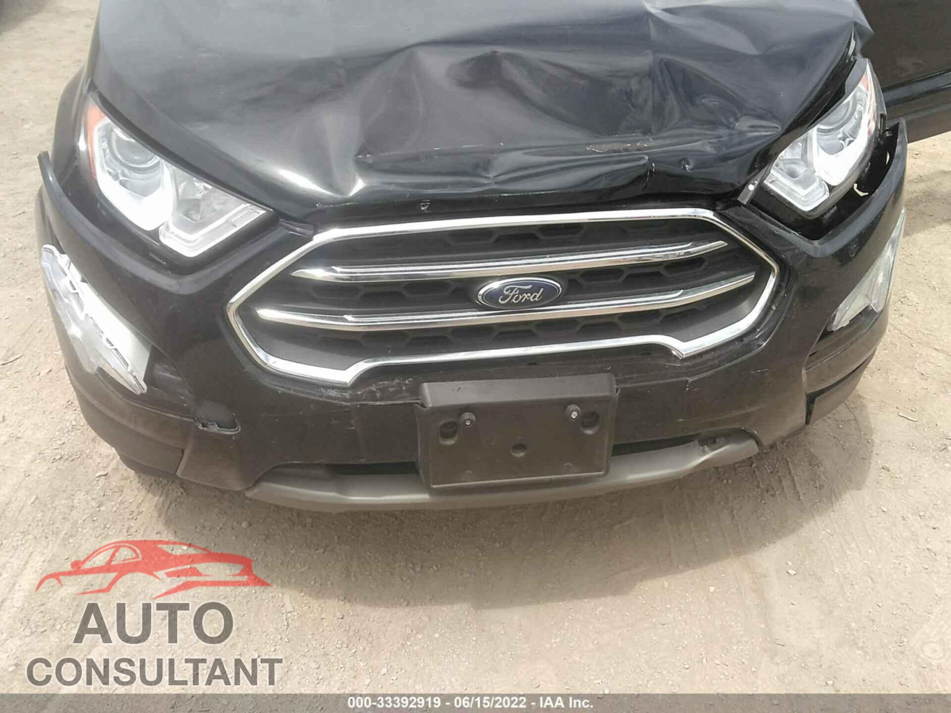 FORD ECOSPORT 2021 - MAJ6S3KL1MC401984