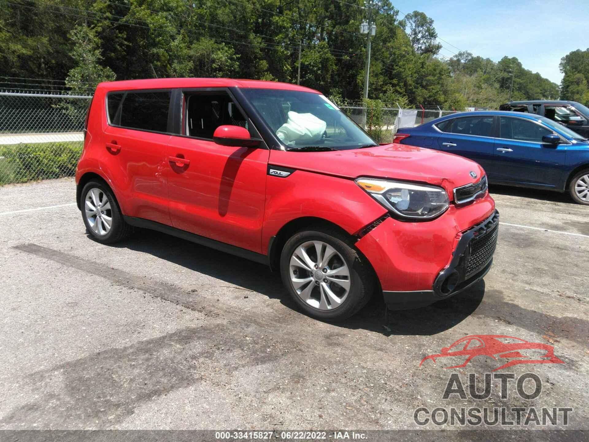 KIA SOUL 2016 - KNDJP3A51G7870854