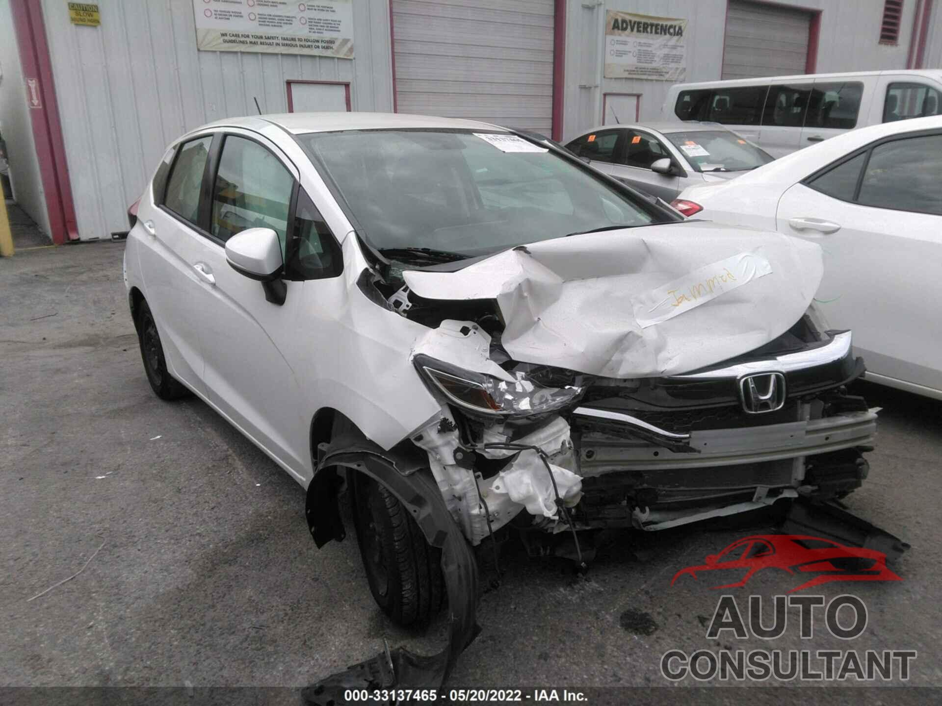 HONDA FIT 2019 - 3HGGK5H48KM705157