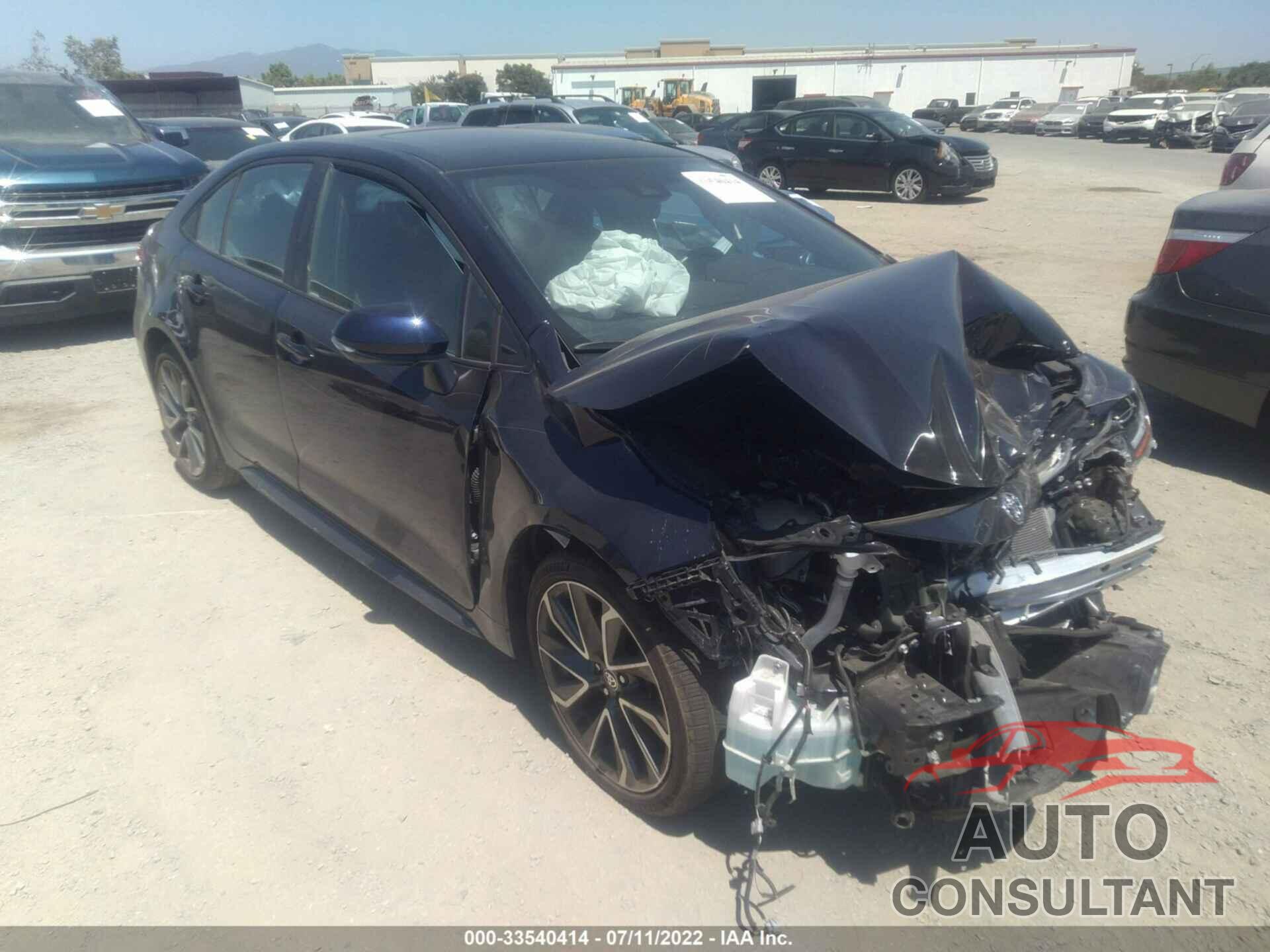 TOYOTA COROLLA 2021 - 5YFP4MCE4MP070243