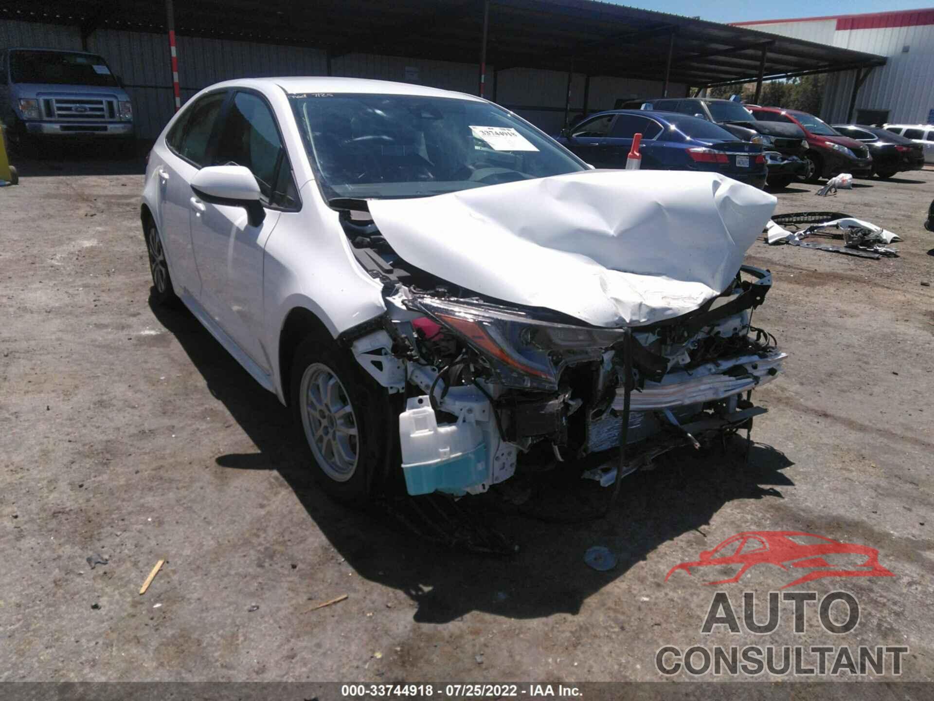 TOYOTA COROLLA 2022 - JTDEAMDE3N3010804