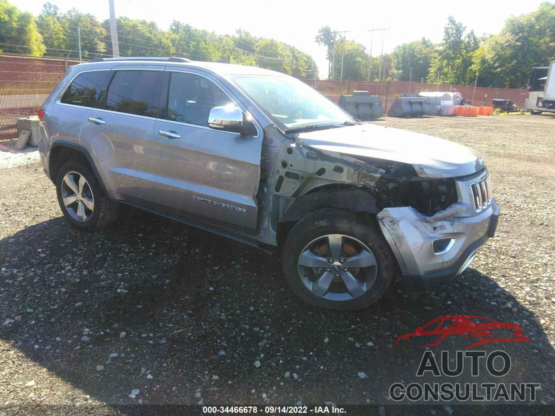 JEEP GRAND CHEROKEE 2016 - 1C4RJFBG3GC461817