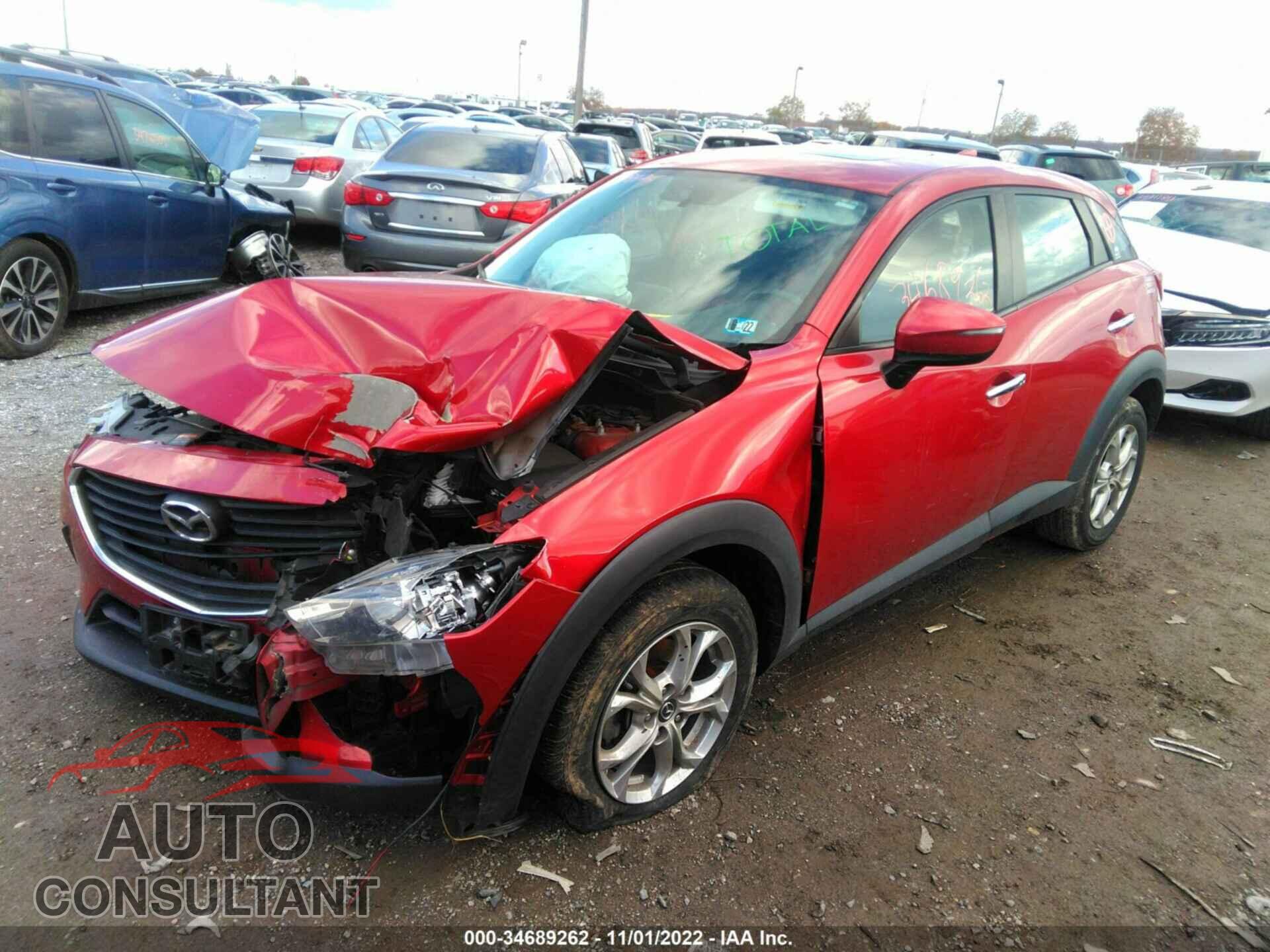 MAZDA CX-3 2016 - JM1DKBC7XG0124903