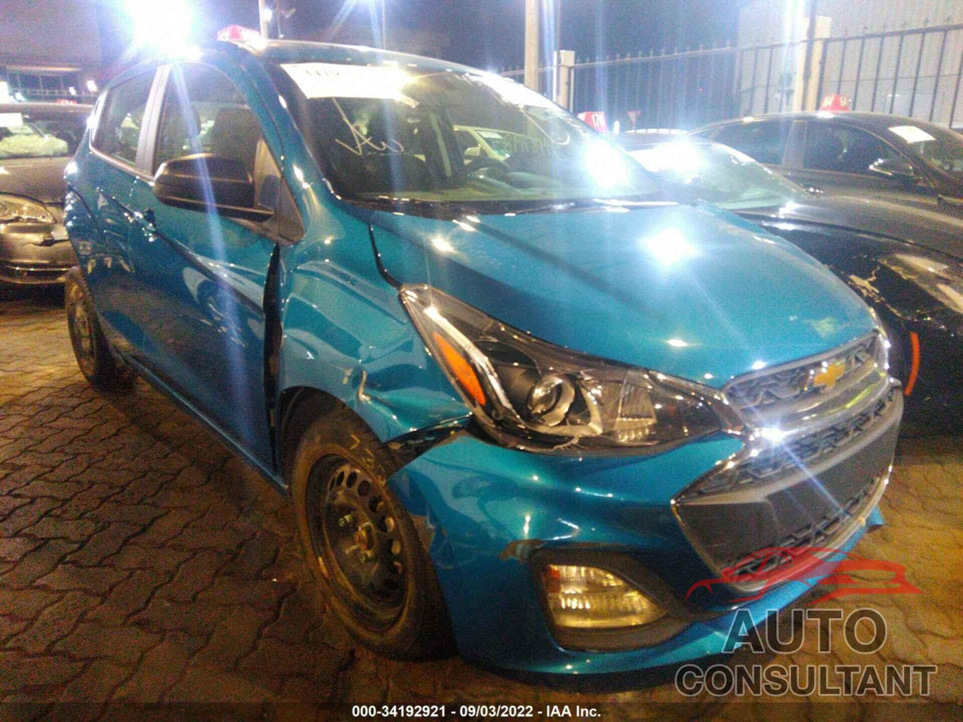 CHEVROLET SPARK 2020 - 008CB6SAXLC457183