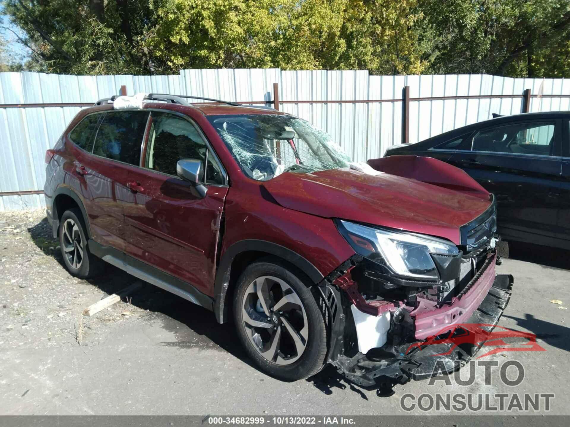 SUBARU FORESTER 2022 - JF2SKARC8NH463651