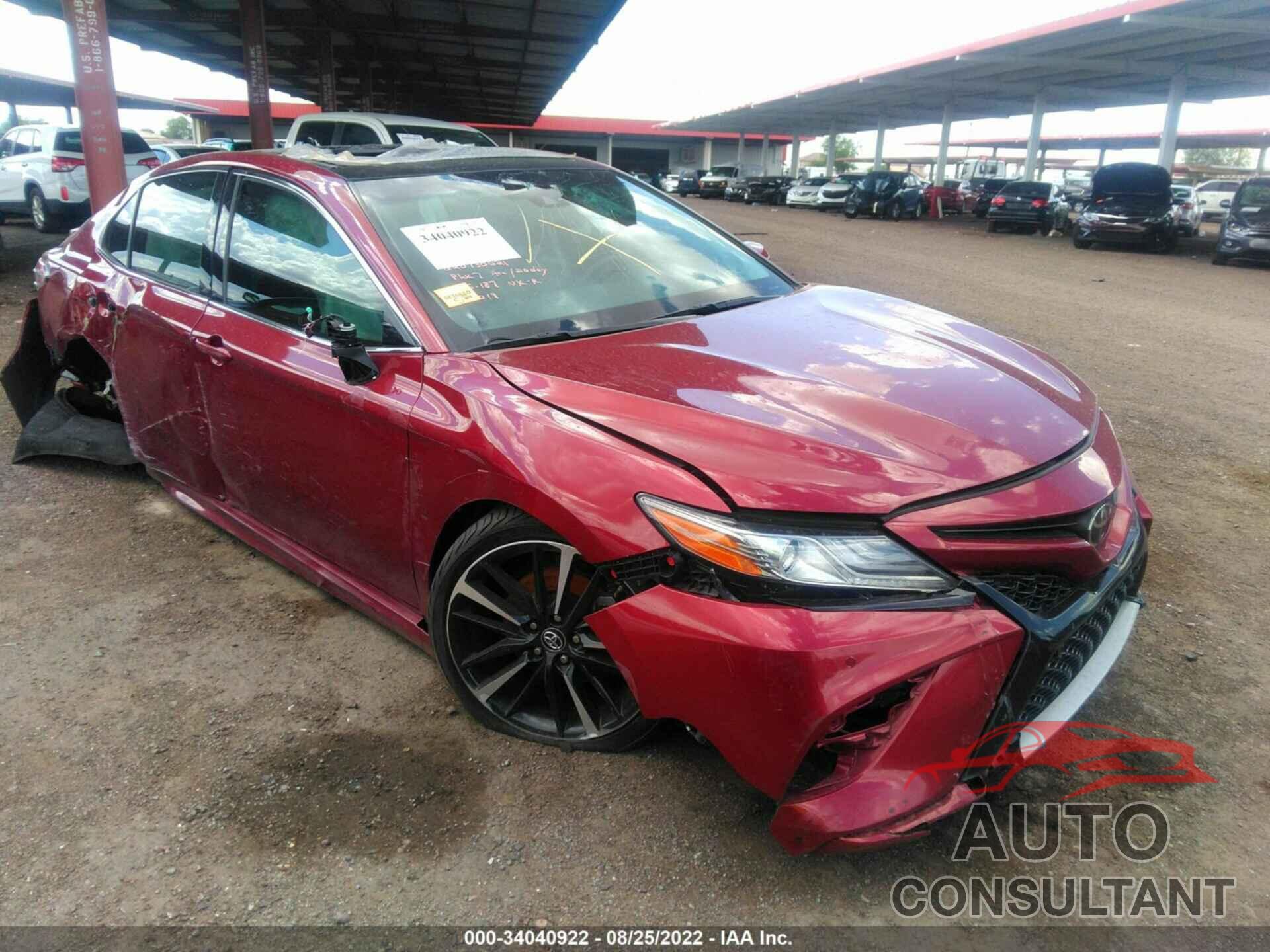 TOYOTA CAMRY 2018 - 4T1BZ1HK9JU502019