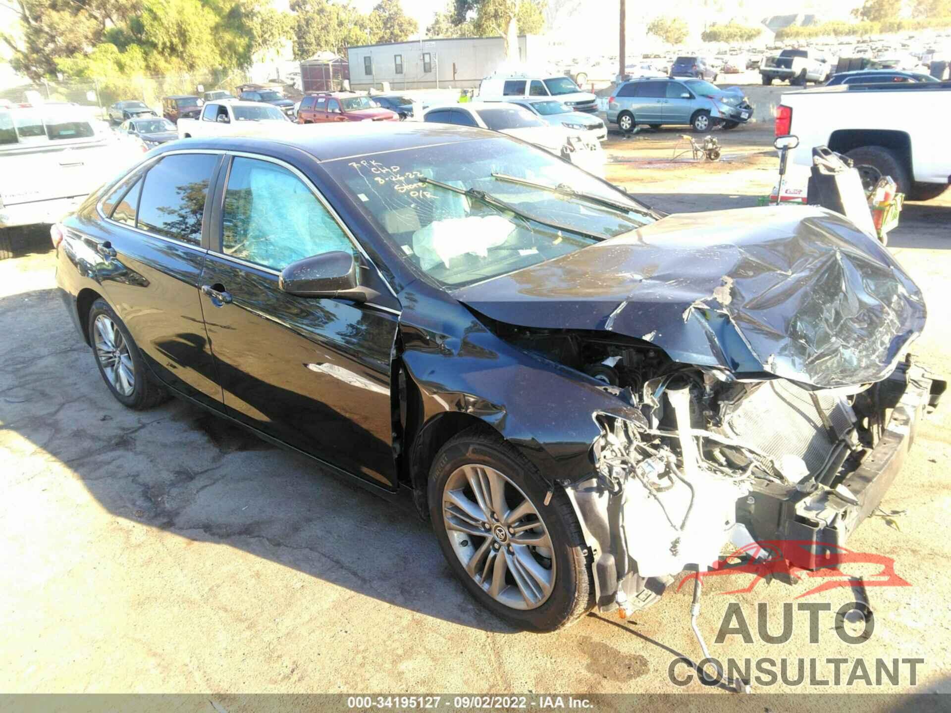 TOYOTA CAMRY 2016 - 4T1BF1FK8GU130175