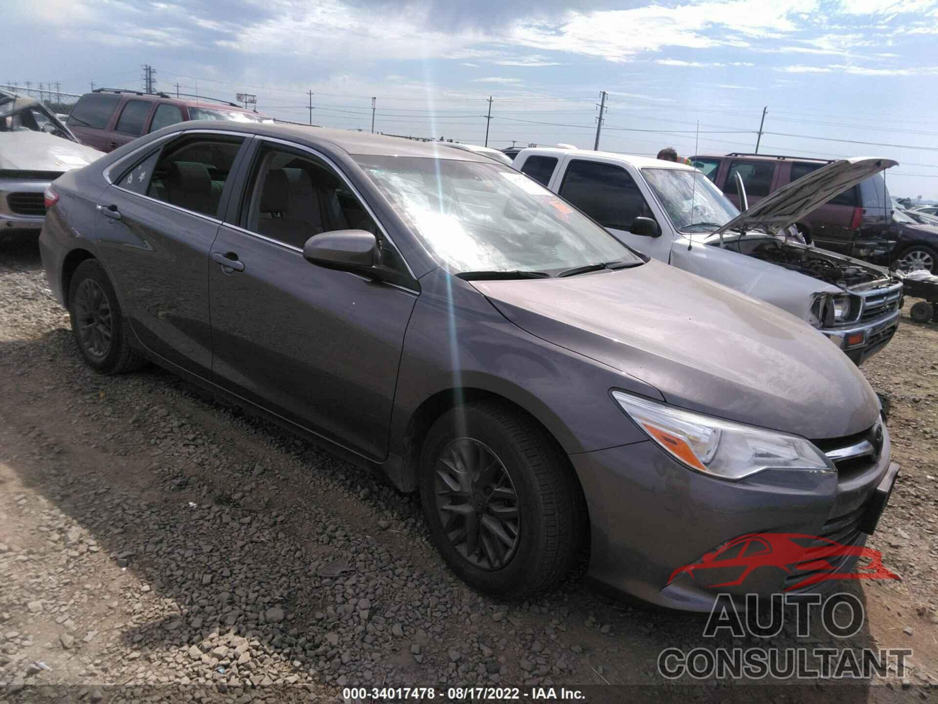 TOYOTA CAMRY 2016 - 4T4BF1FK0GR553239