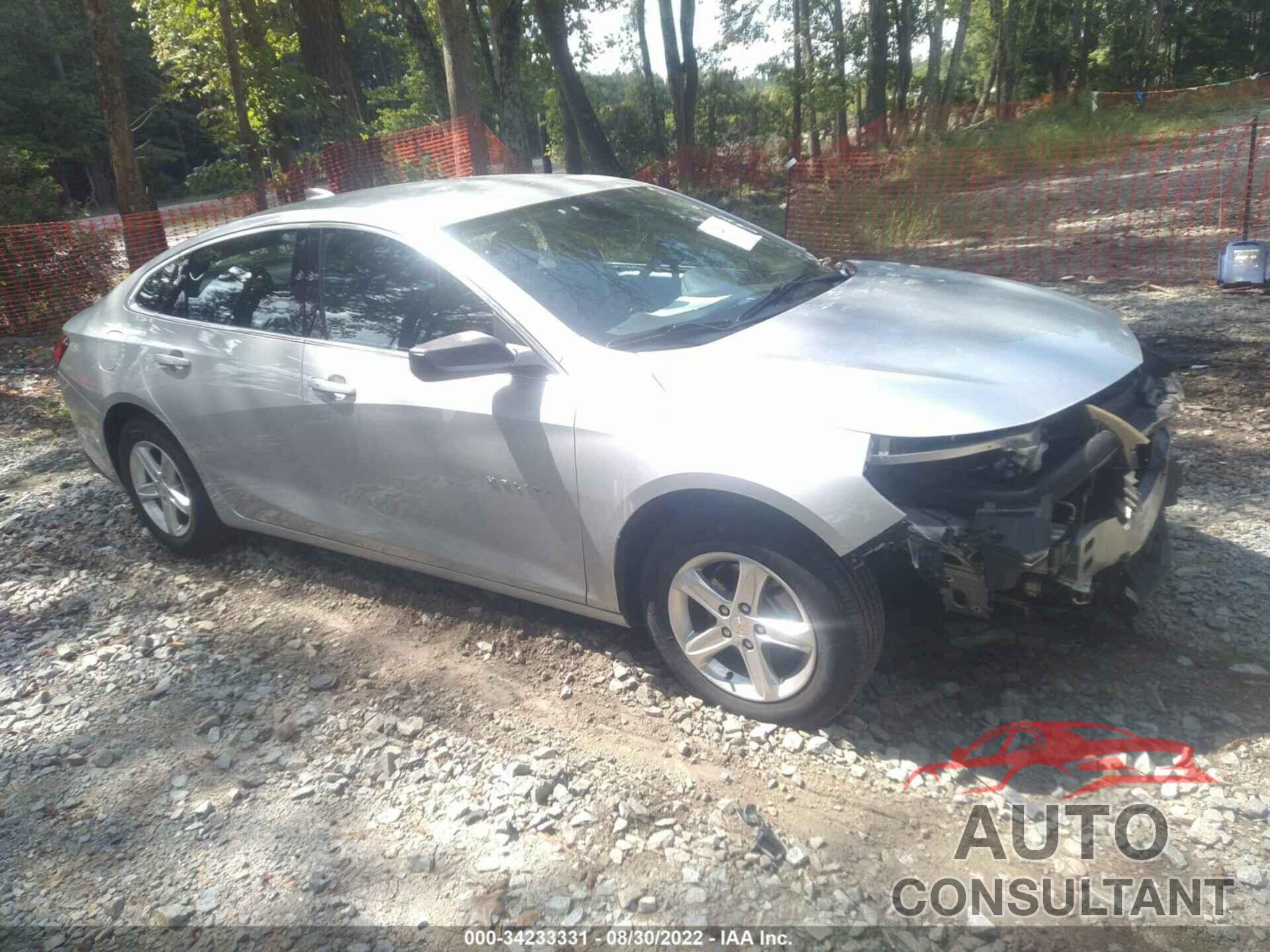 CHEVROLET MALIBU 2020 - 1G1ZB5ST9LF134506