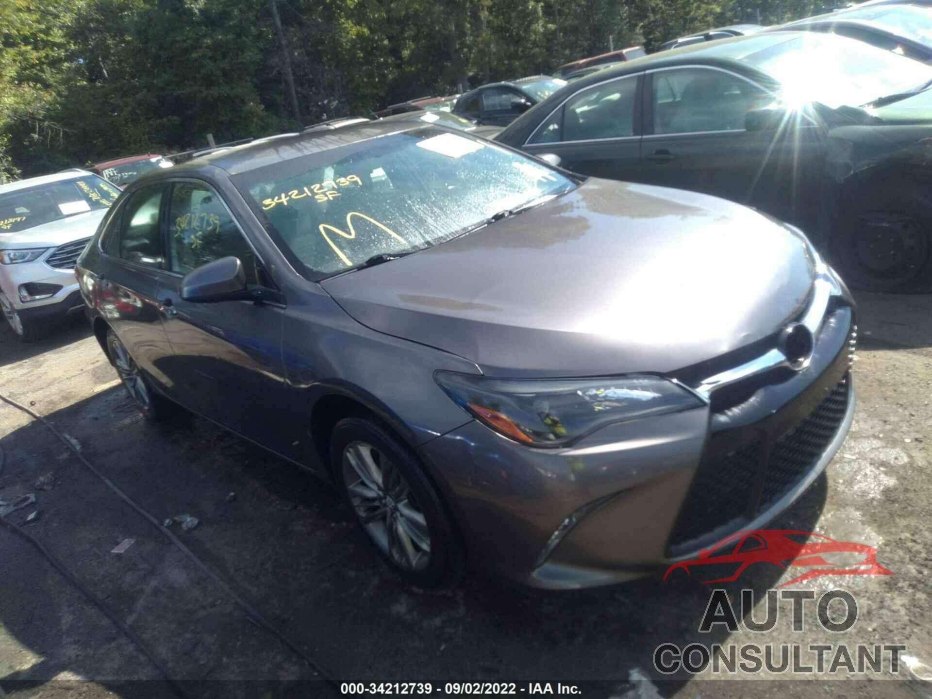 TOYOTA CAMRY 2017 - 4T1BF1FK1HU762811