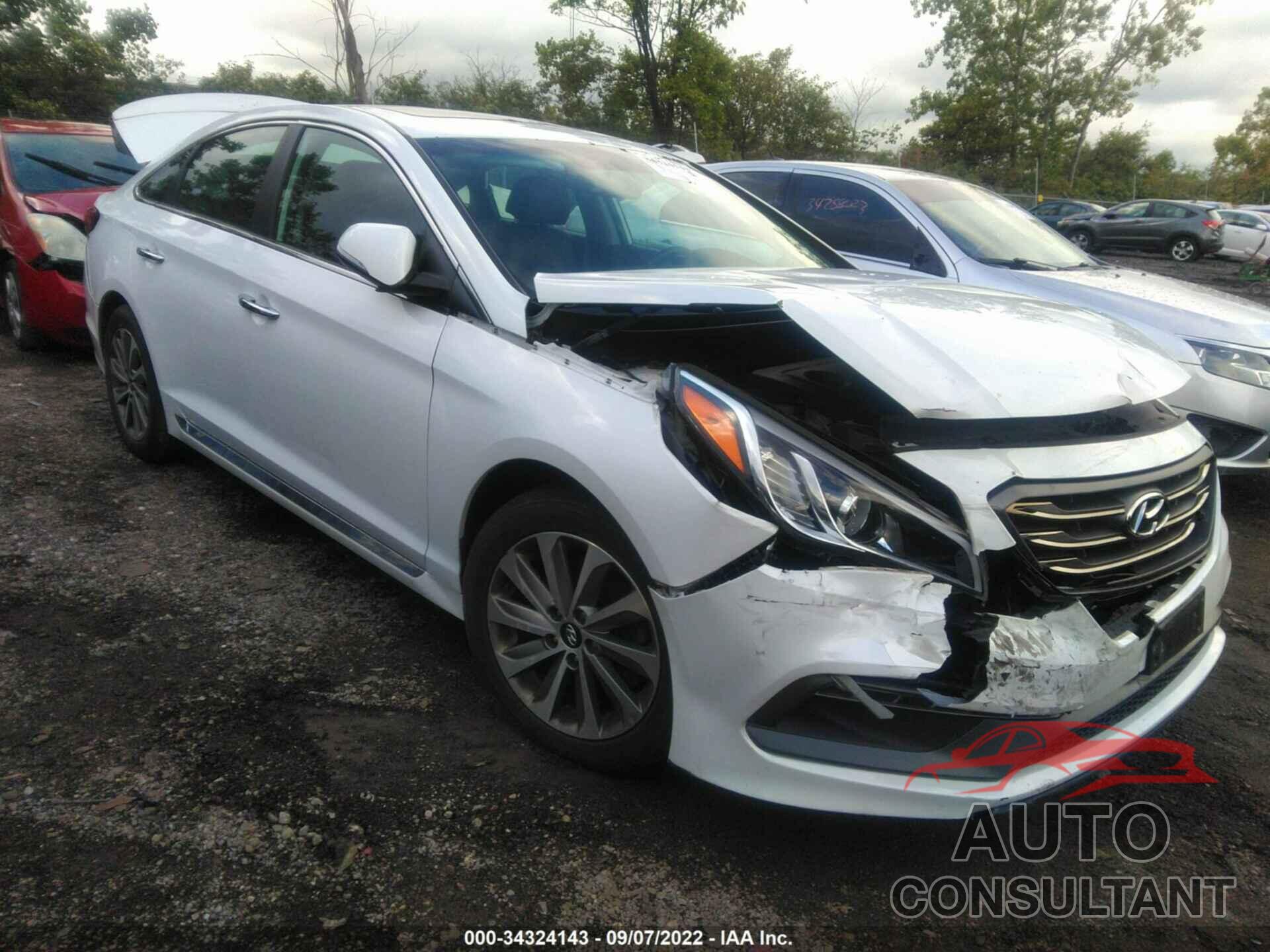 HYUNDAI SONATA 2016 - 5NPE34AF4GH314223