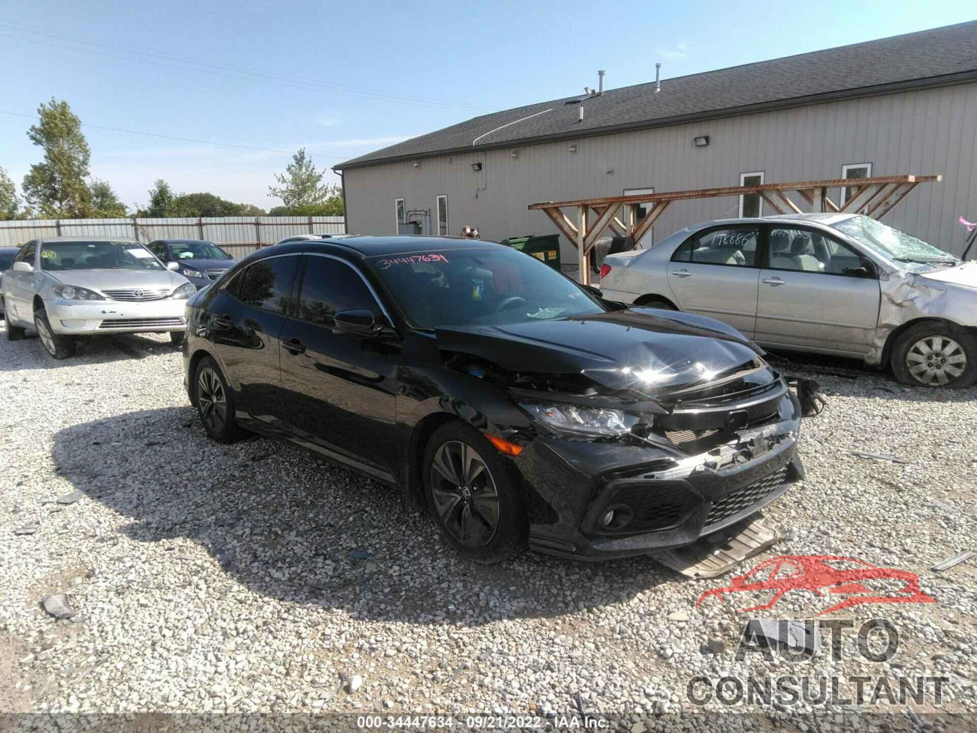 HONDA CIVIC HATCHBACK 2017 - SHHFK7H53HU233525