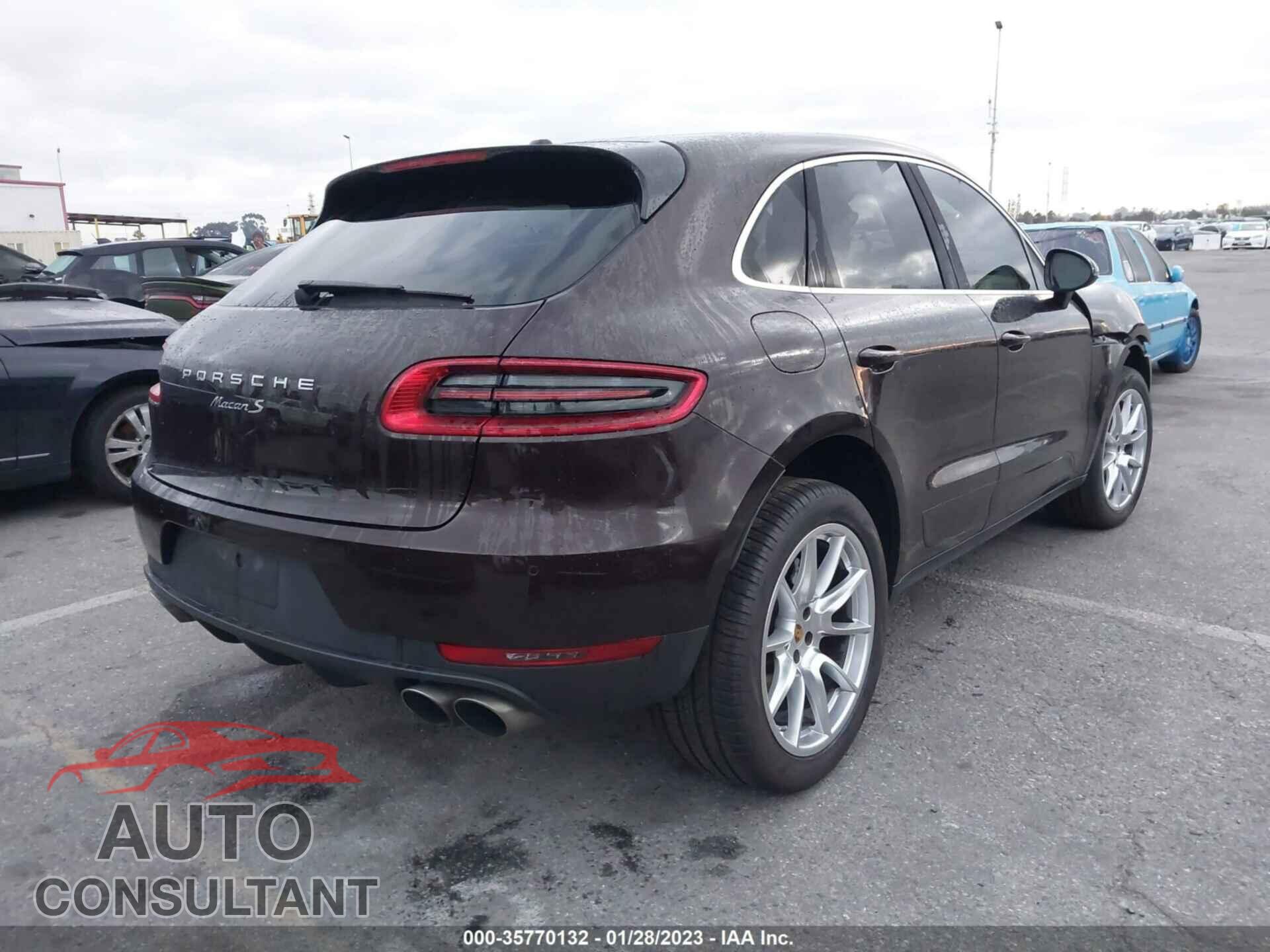 PORSCHE MACAN 2016 - WP1AB2A59GLB56792
